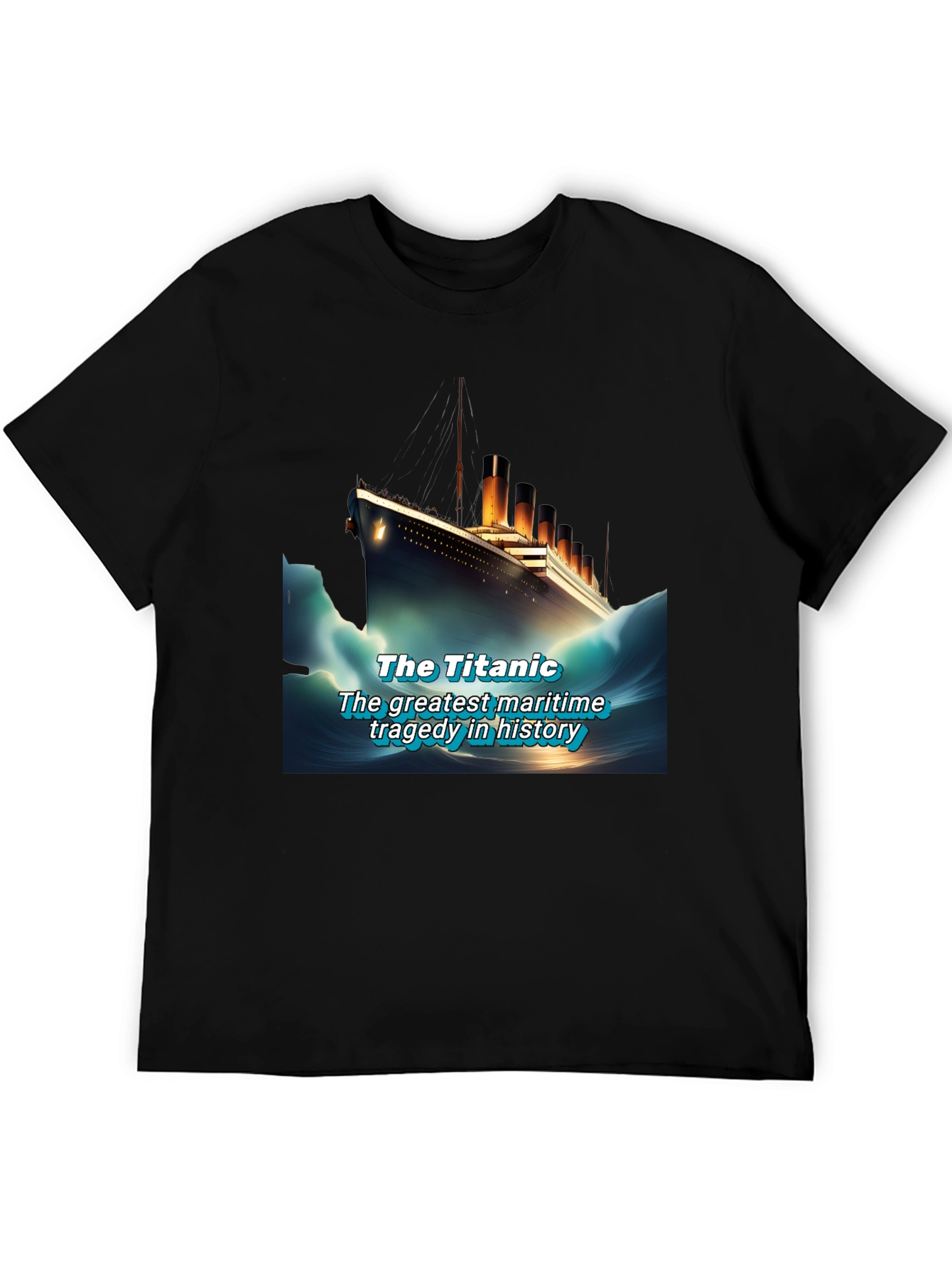 Titanic T-Shirt - Greatest Maritime Tragedy History Tee