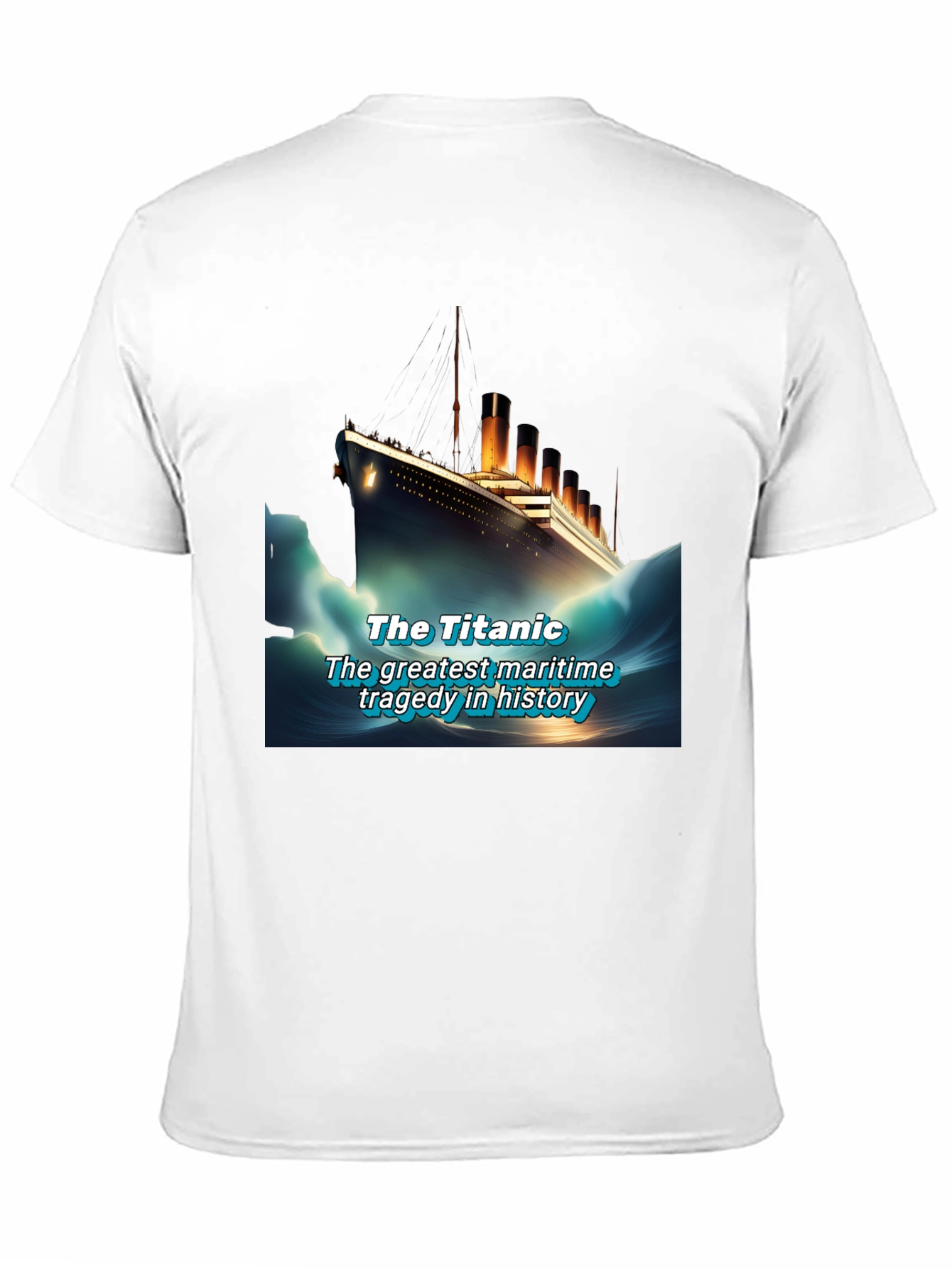 Titanic T-Shirt - Greatest Maritime Tragedy History Tee
