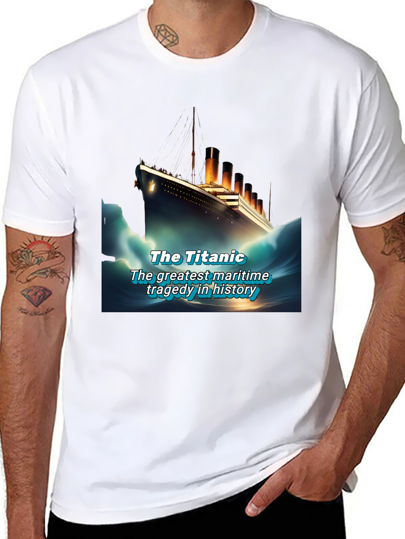 Titanic T-Shirt - Greatest Maritime Tragedy History Tee