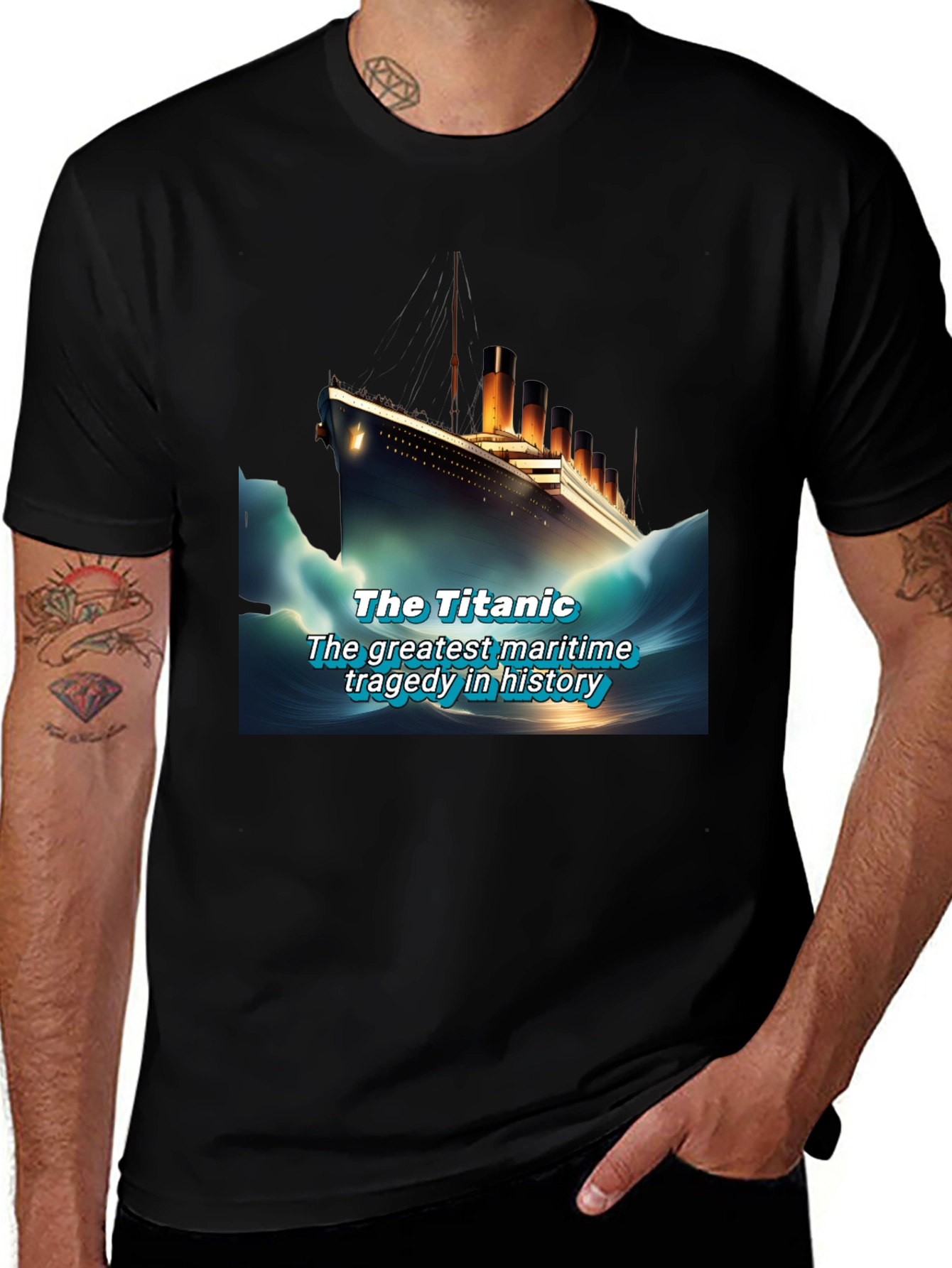 Titanic T-Shirt - Greatest Maritime Tragedy History Tee