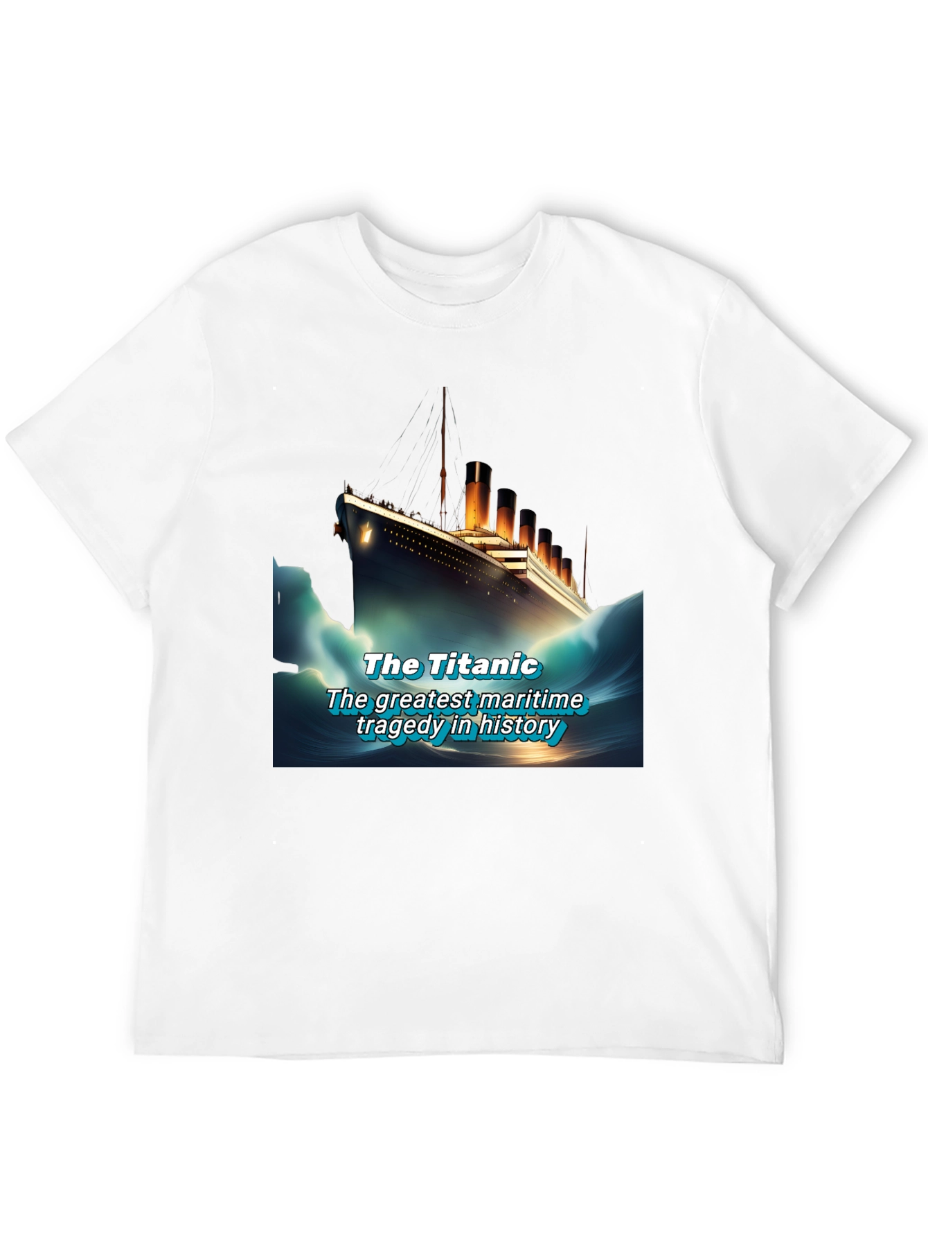 Titanic T-Shirt - Greatest Maritime Tragedy History Tee