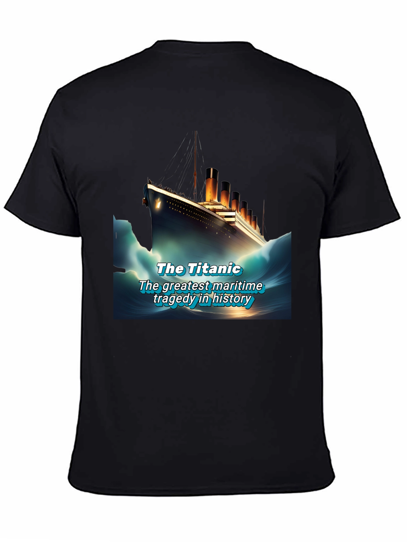 Titanic T-Shirt - Greatest Maritime Tragedy History Tee