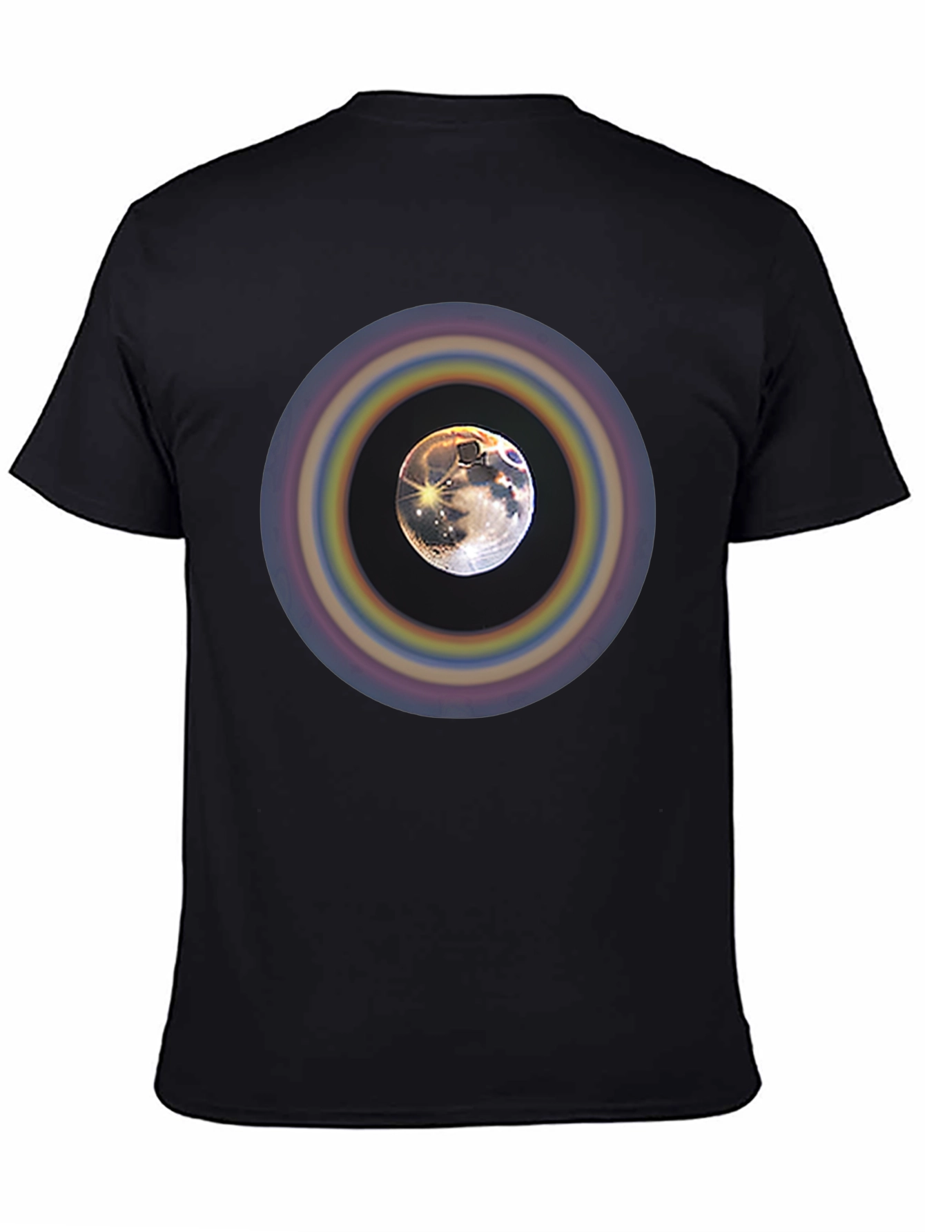 Moon Rainbow Graphic T-Shirt
