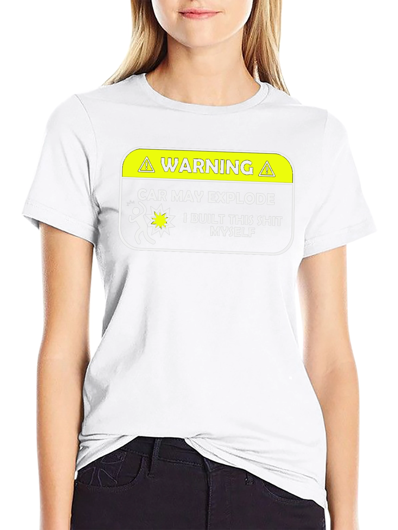 Warning Car May Explode T-Shirt