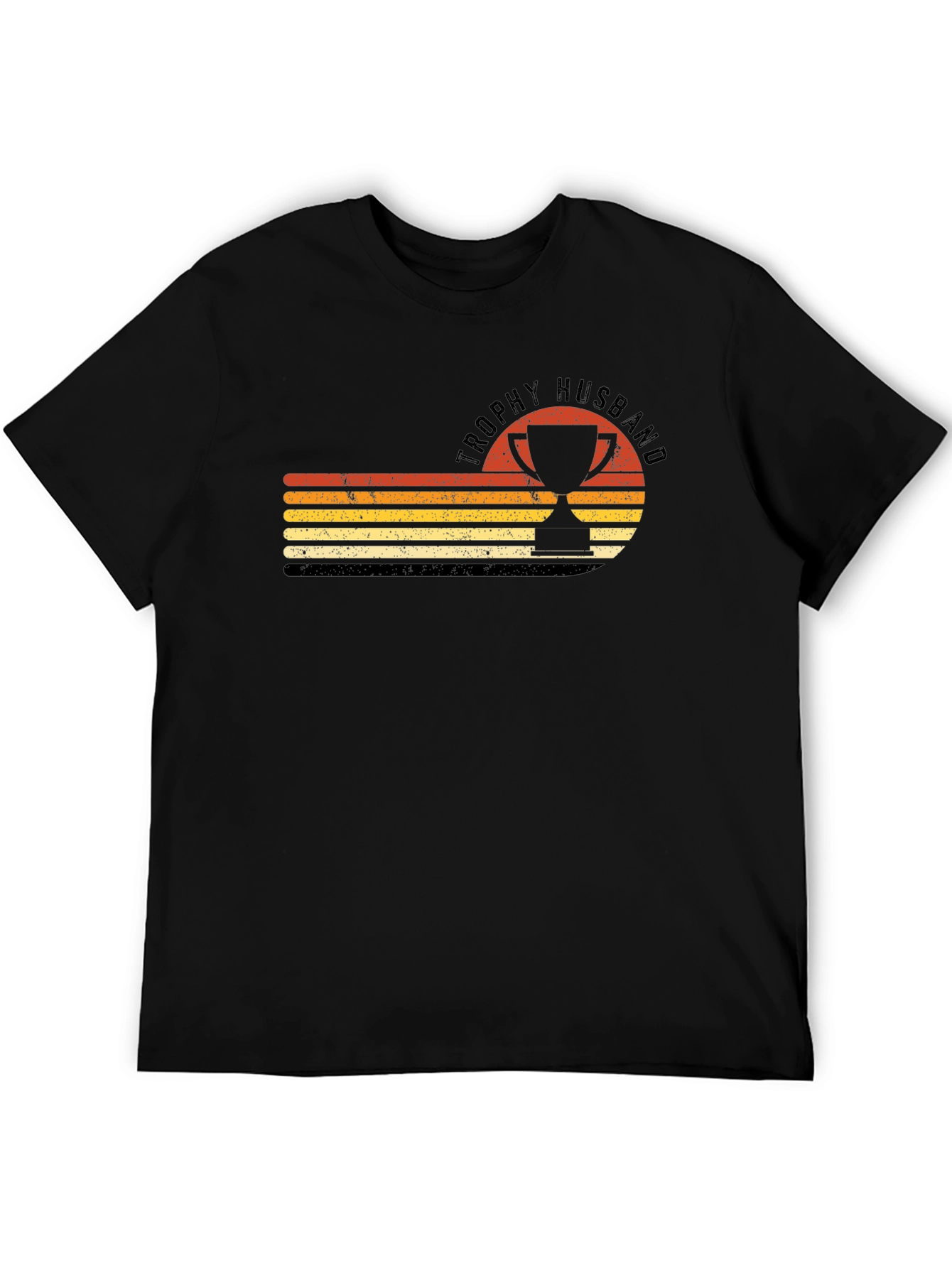 Trophy Husband Graphic Tee - Retro Style