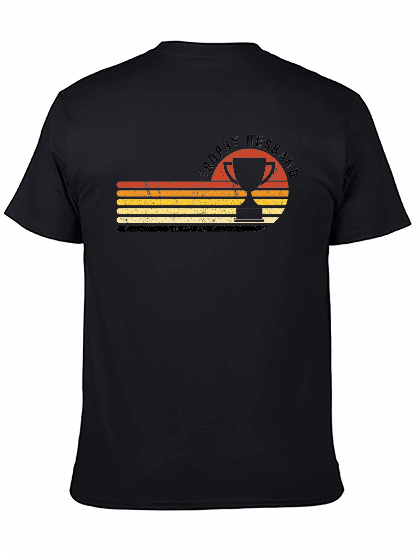 Trophy Husband Graphic Tee - Retro Style