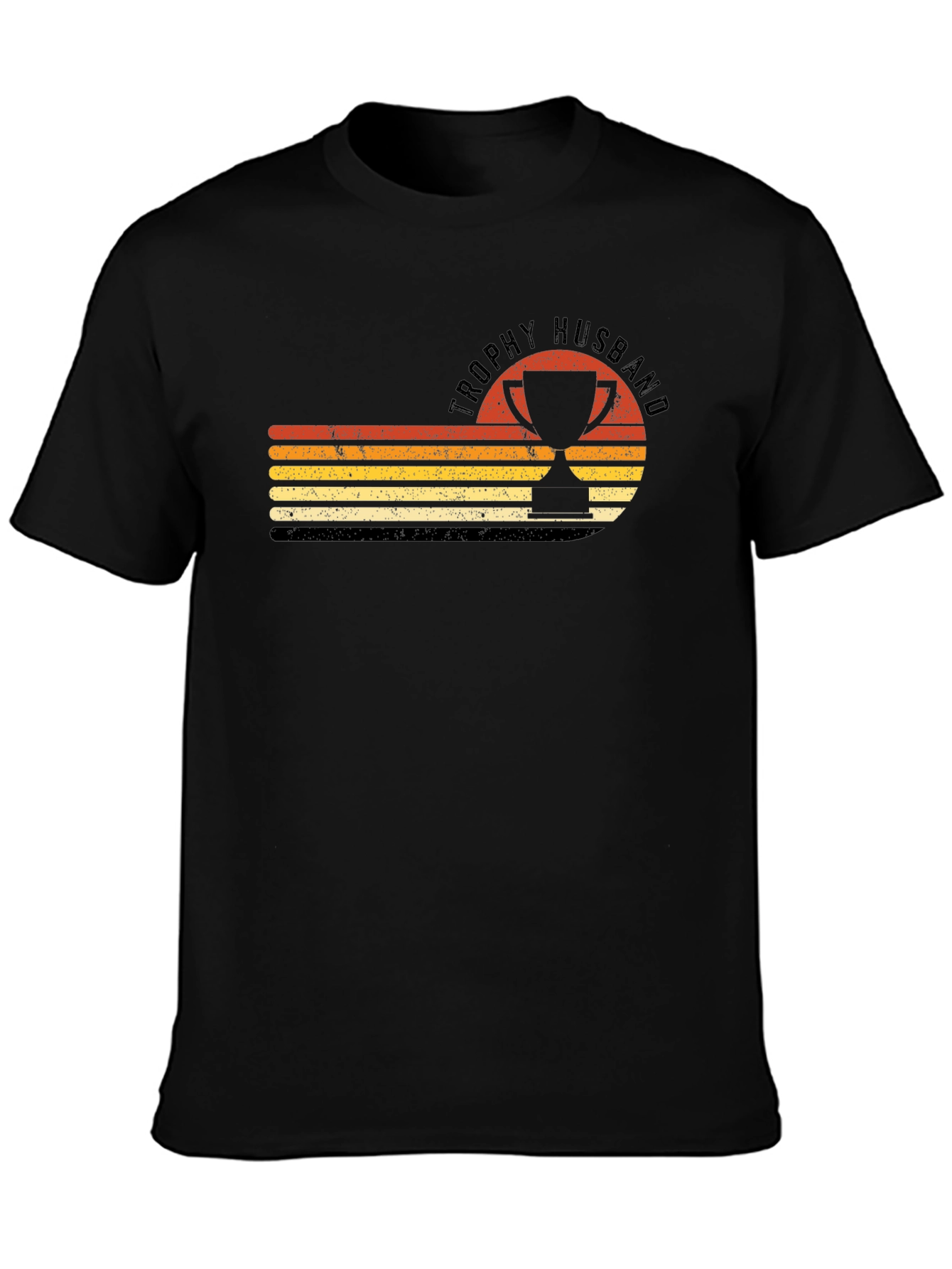 Trophy Husband Graphic Tee - Retro Style
