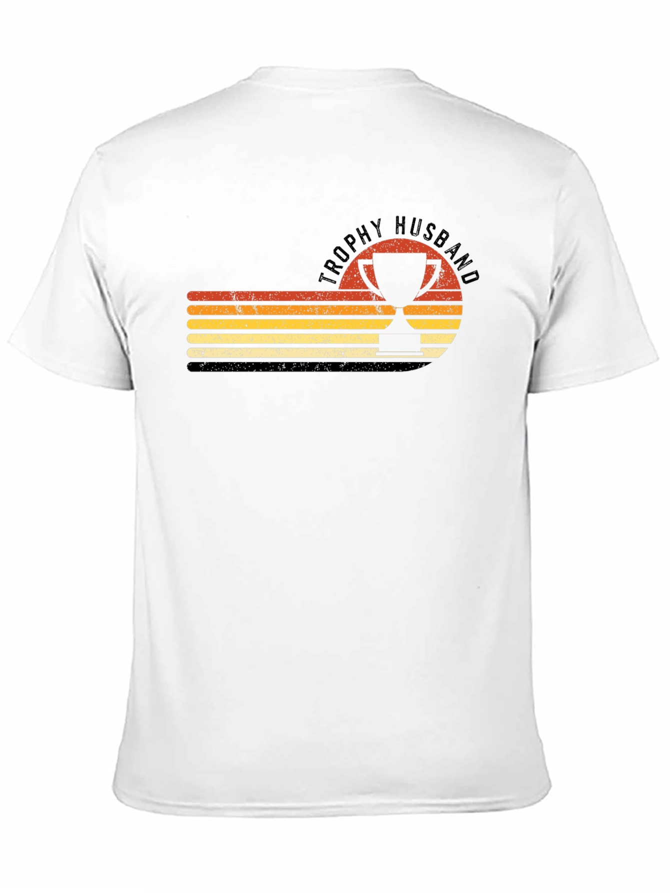 Trophy Husband Graphic Tee - Retro Style