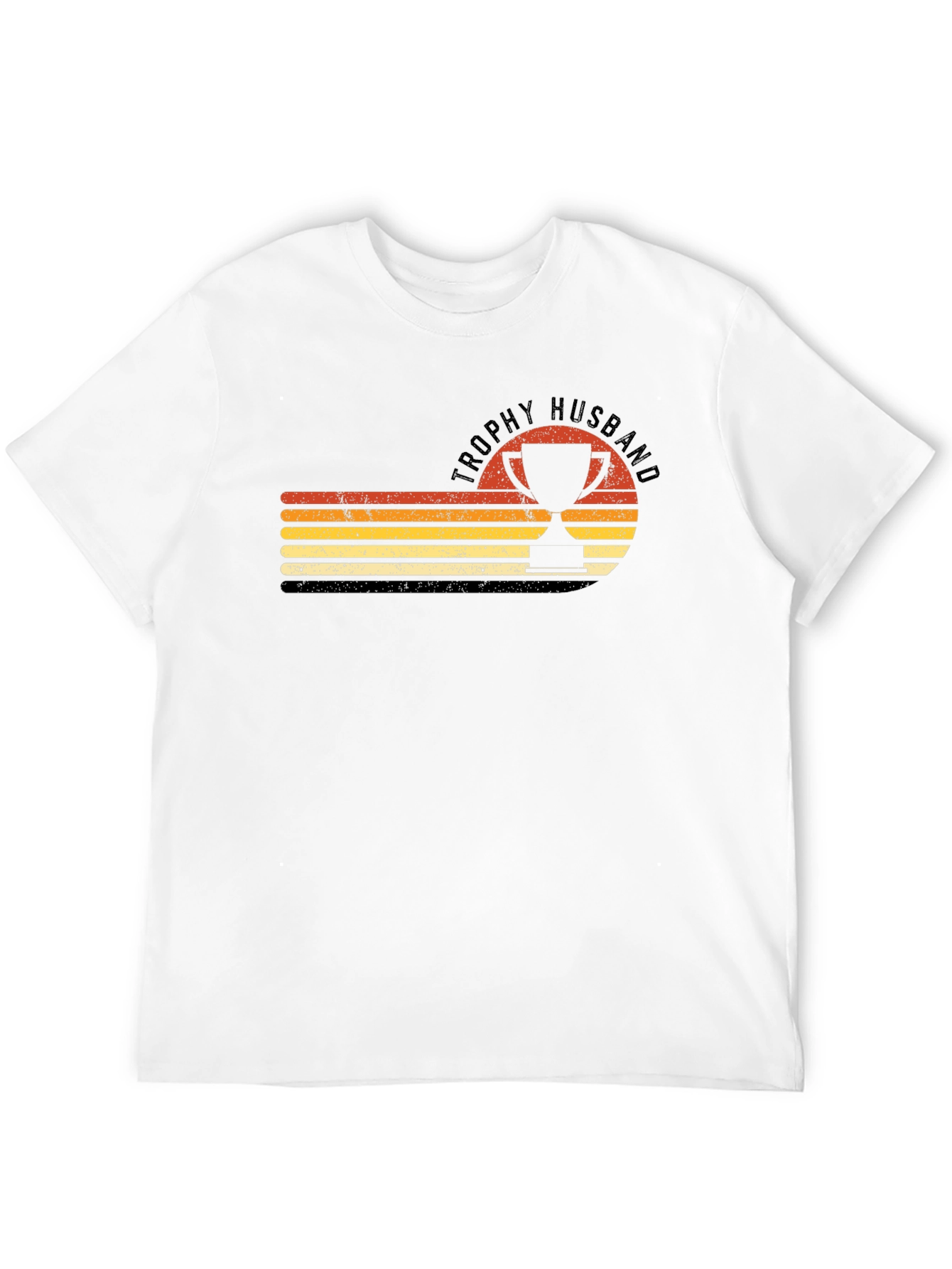 Trophy Husband Graphic Tee - Retro Style