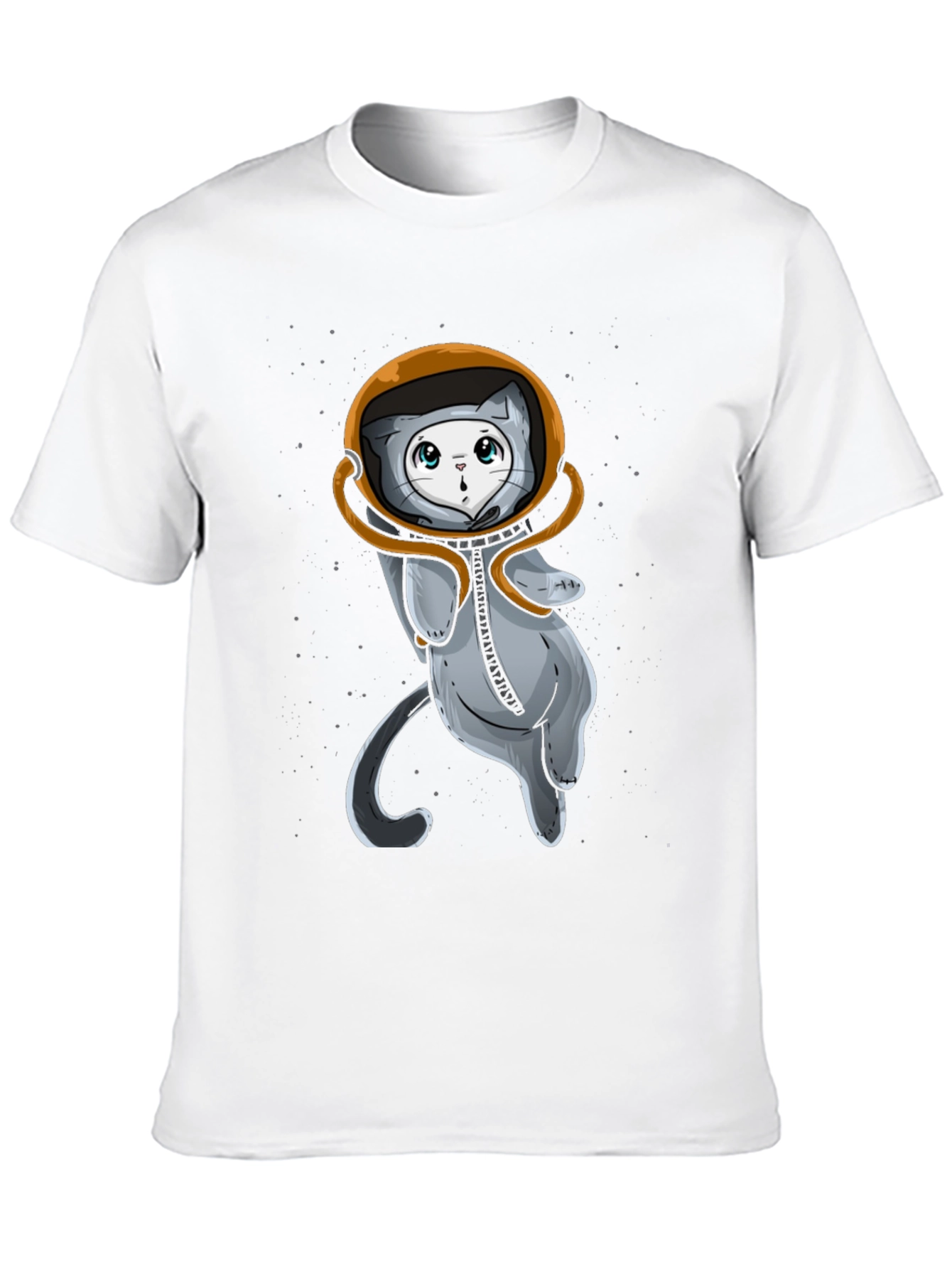 Astronaut Cat T-Shirt - Space Kitten Tee