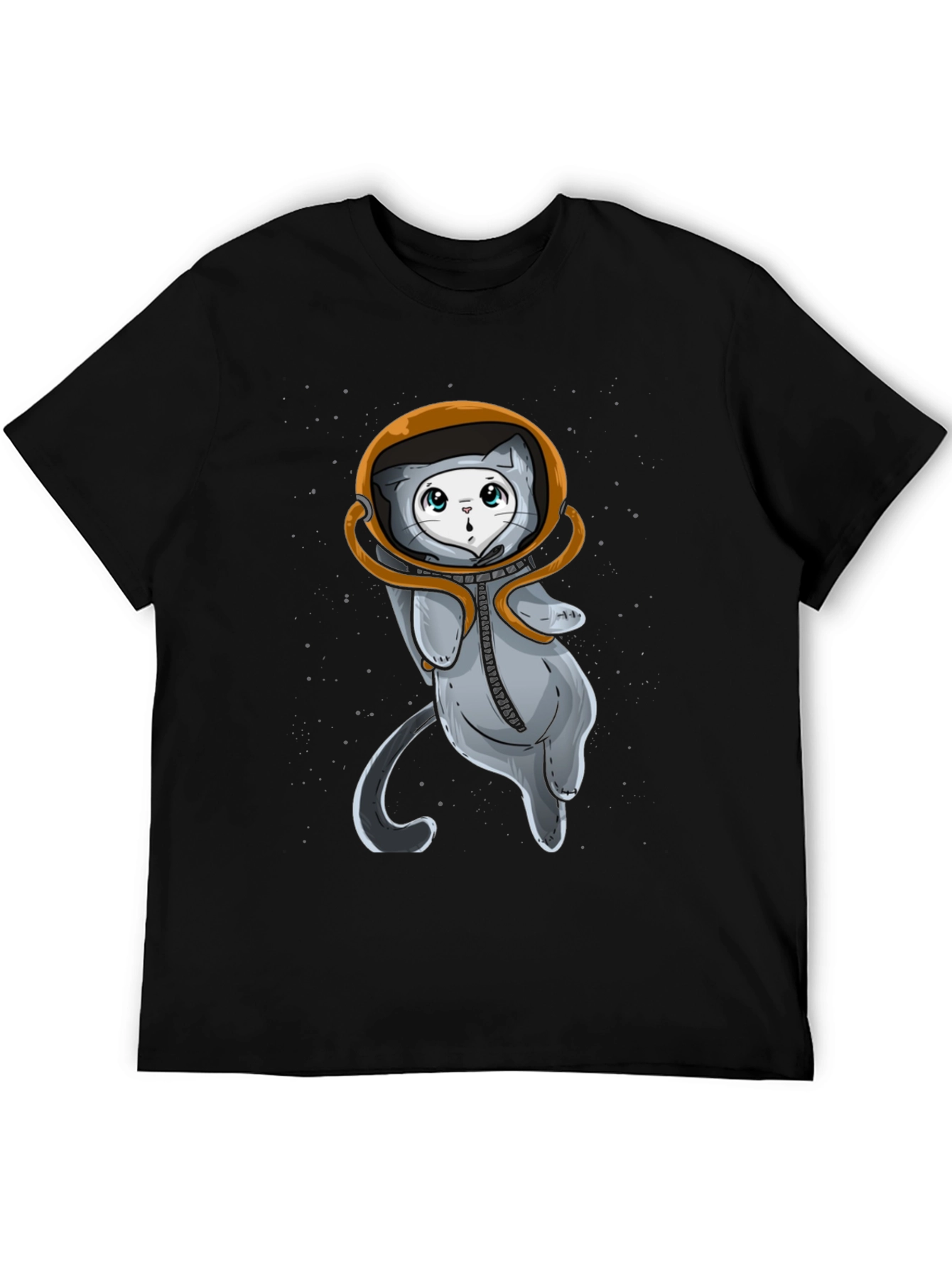 Astronaut Cat T-Shirt - Space Kitten Tee