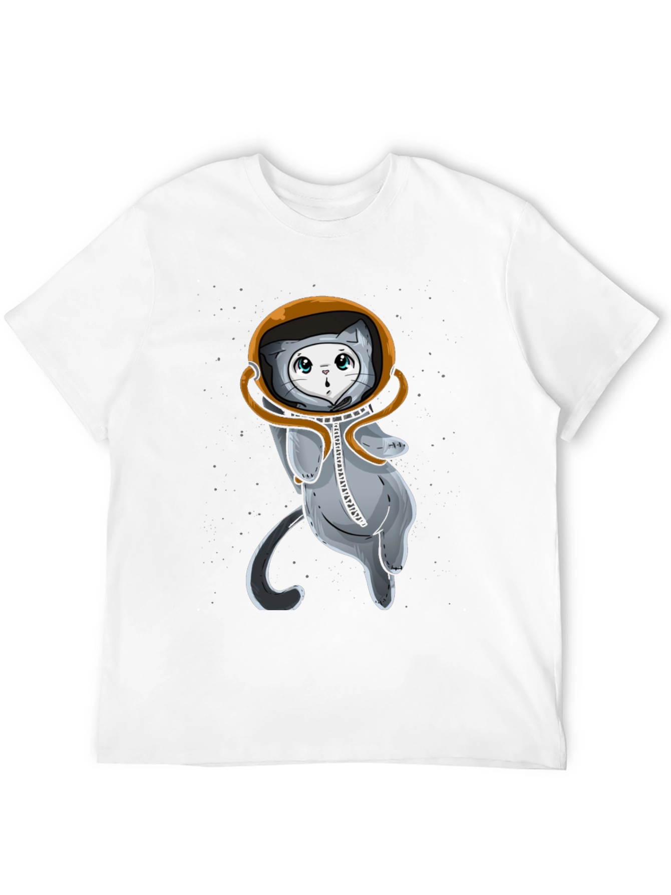 Astronaut Cat T-Shirt - Space Kitten Tee