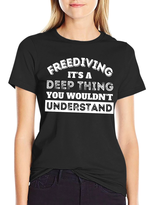 Freediving Deep Thing T-Shirt