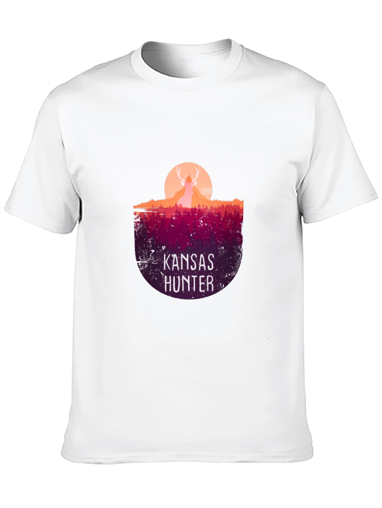 Kansas Hunter Graphic Tee - Wildlife Inspired Design
