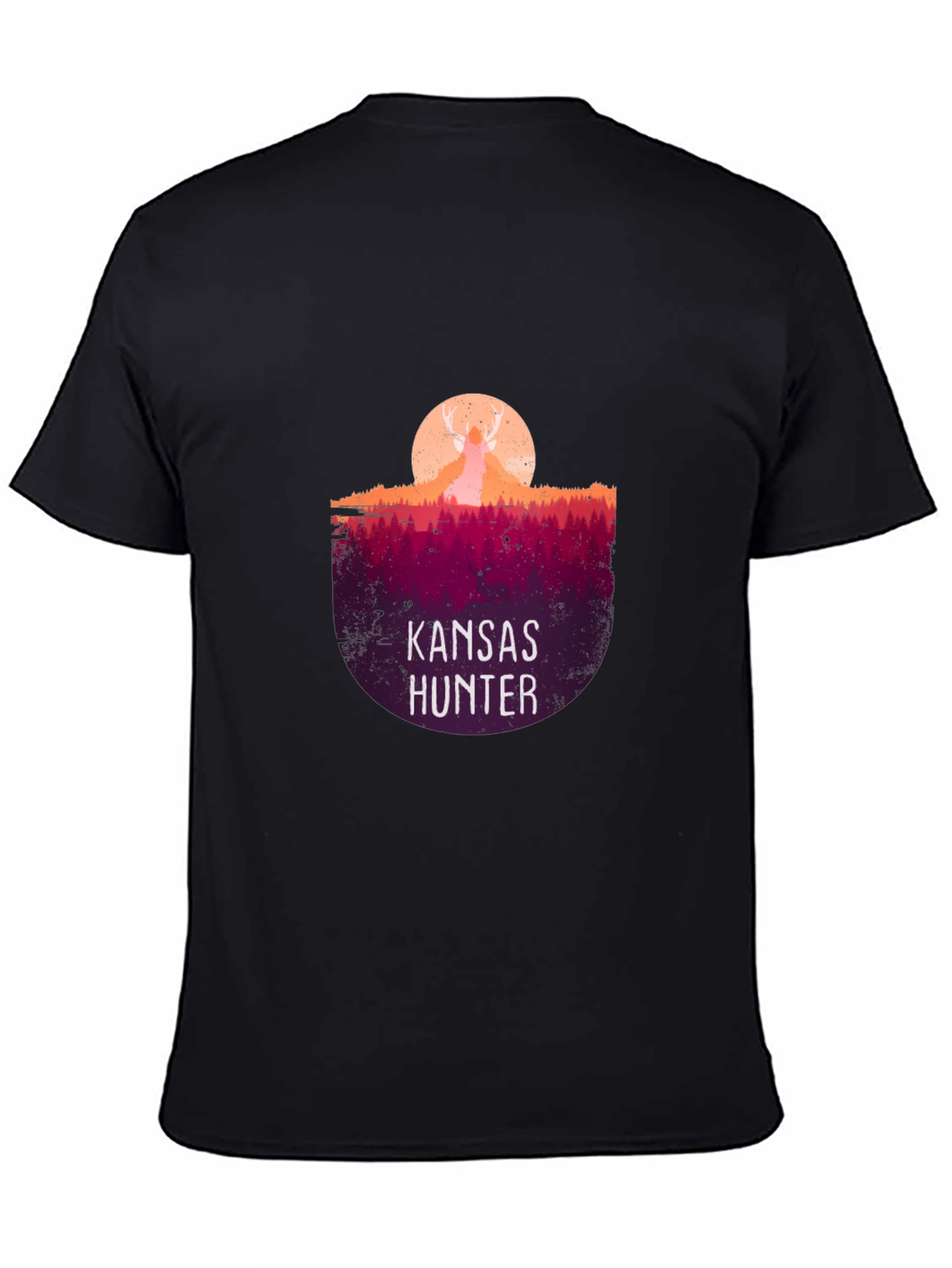 Kansas Hunter Graphic Tee - Wildlife Inspired Design