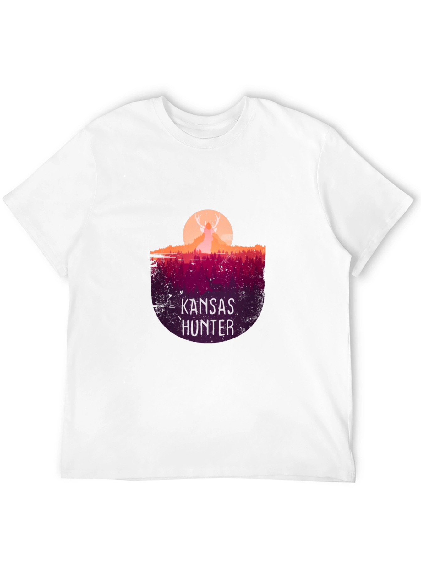 Kansas Hunter Graphic Tee - Wildlife Inspired Design