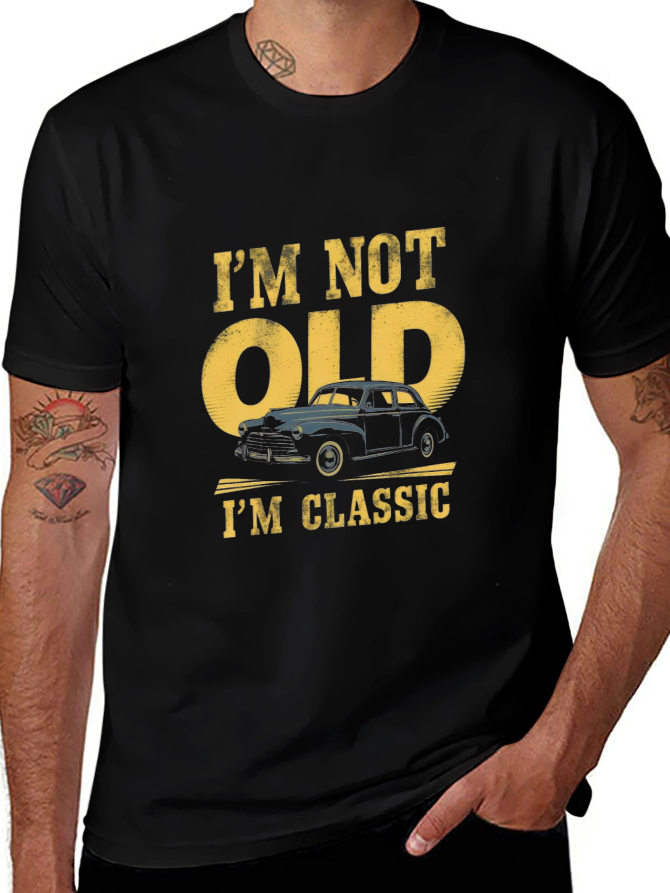 Classic Car T-Shirt - Im Not Old Im Classic