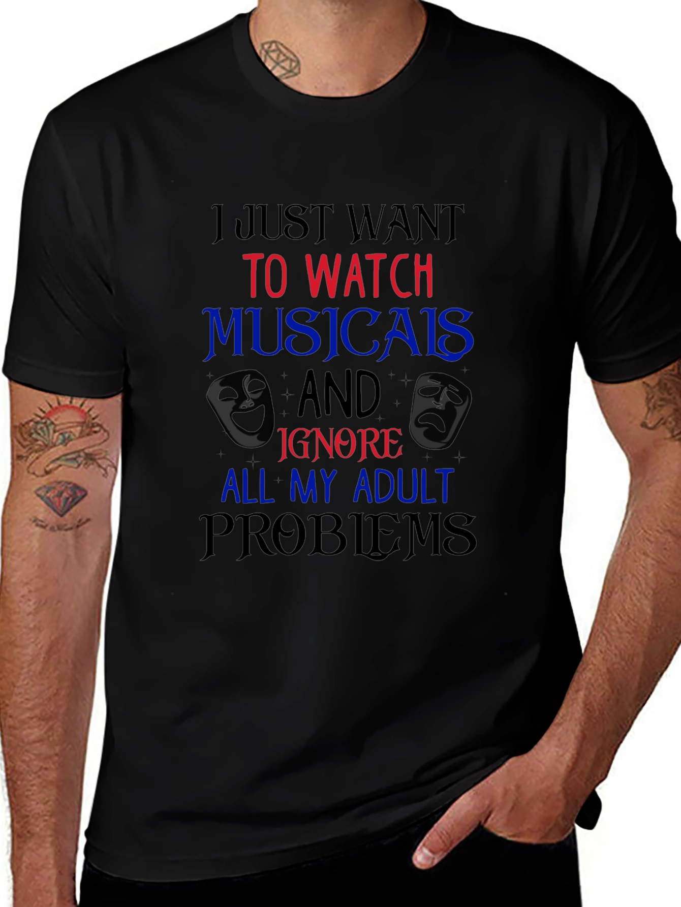 Musical Lover T-Shirt - Adulting is Hard!
