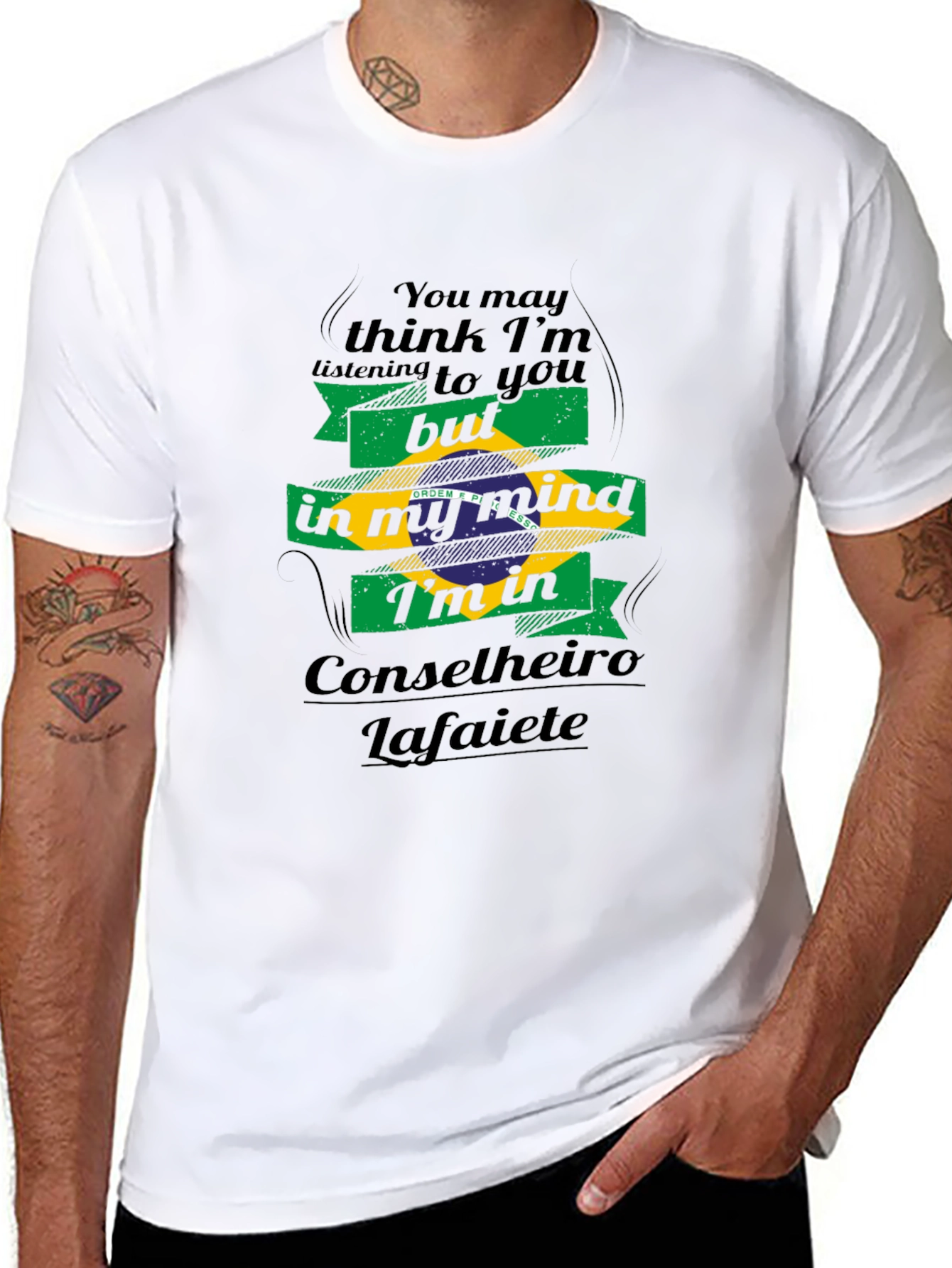 Conselheiro Lafaiete Brazil Mind T-Shirt
