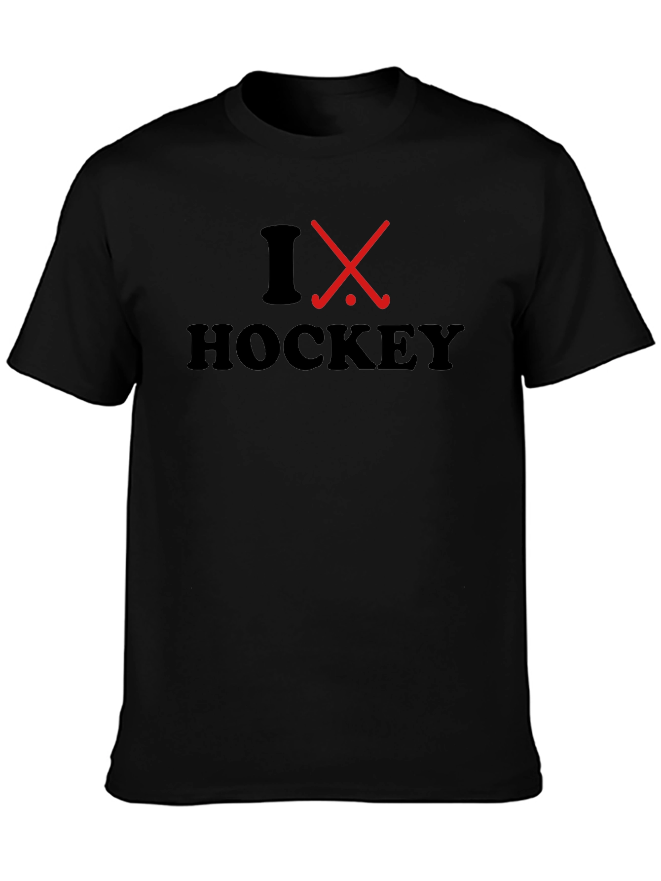 I Love Hockey Graphic T-Shirt