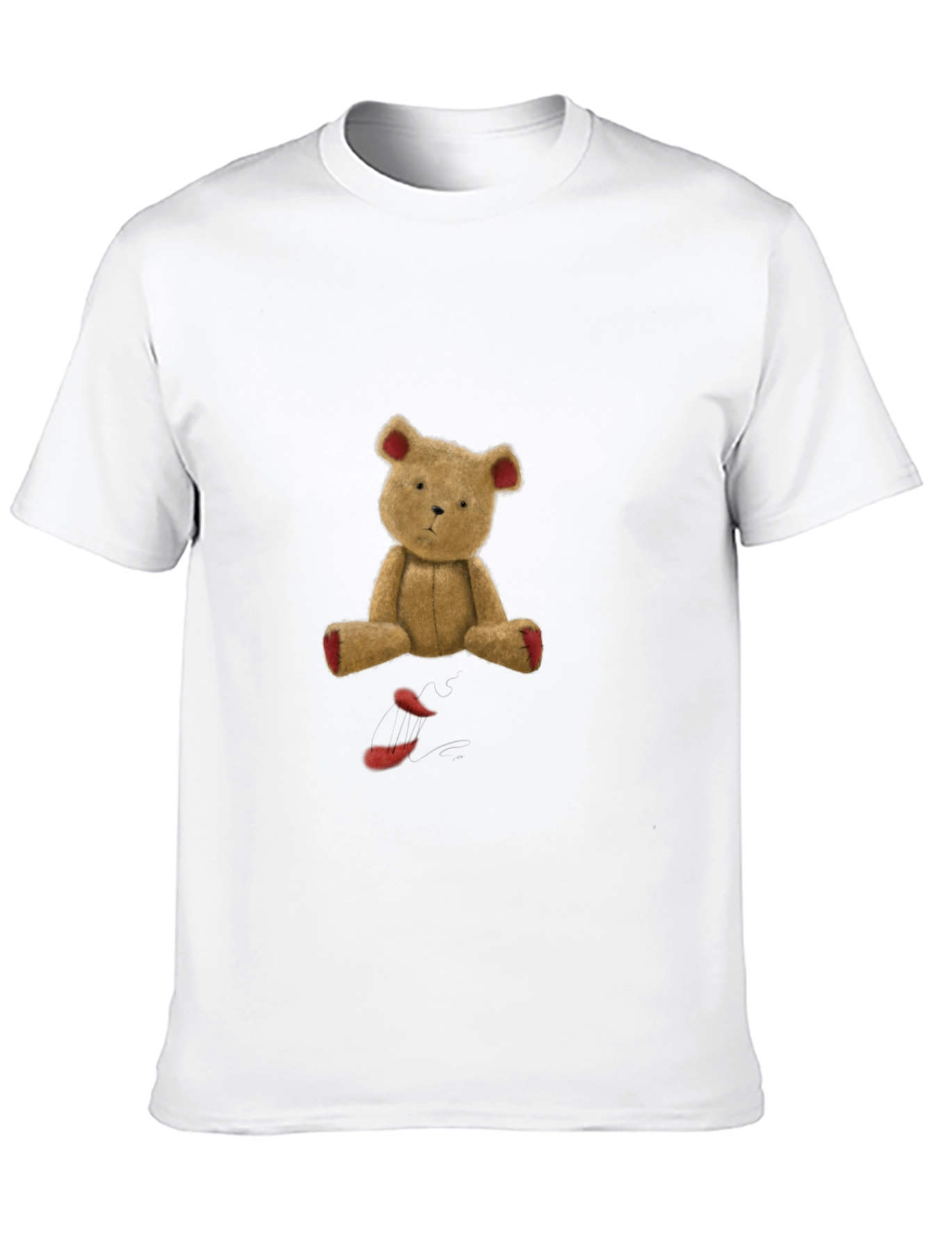 Teddy Bear Graphic Tee - Soft & Stylish