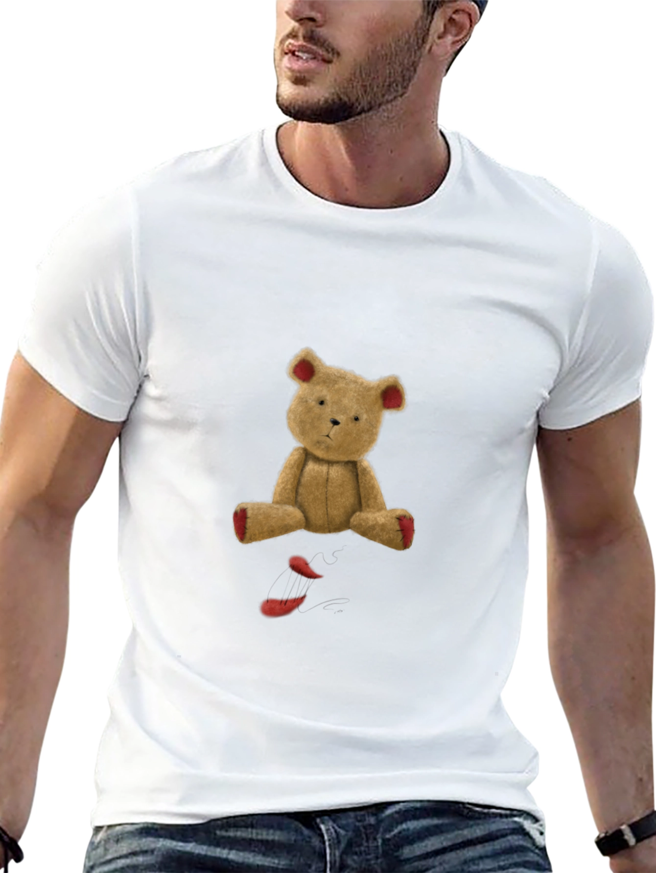 Teddy Bear Graphic Tee - Soft & Stylish