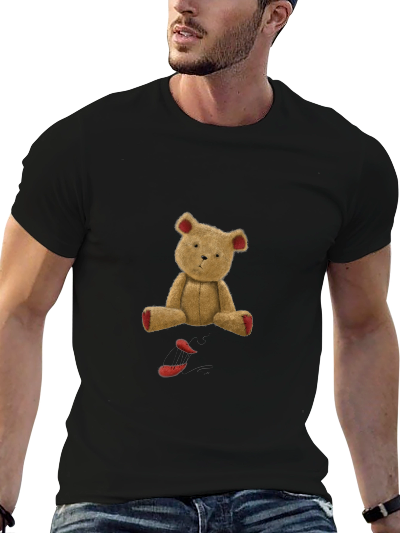 Teddy Bear Graphic Tee - Soft & Stylish