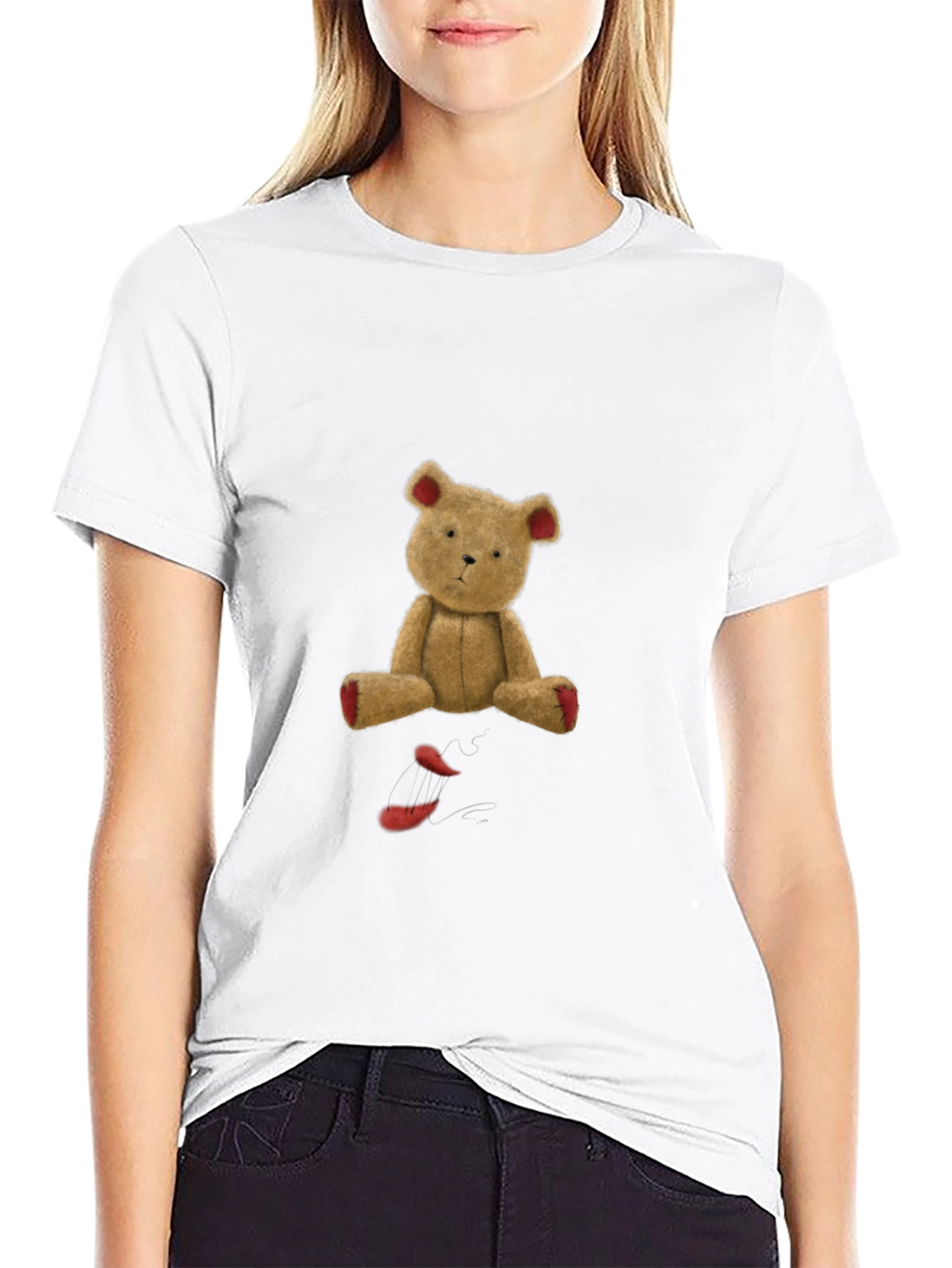 Teddy Bear Graphic Tee - Soft & Stylish