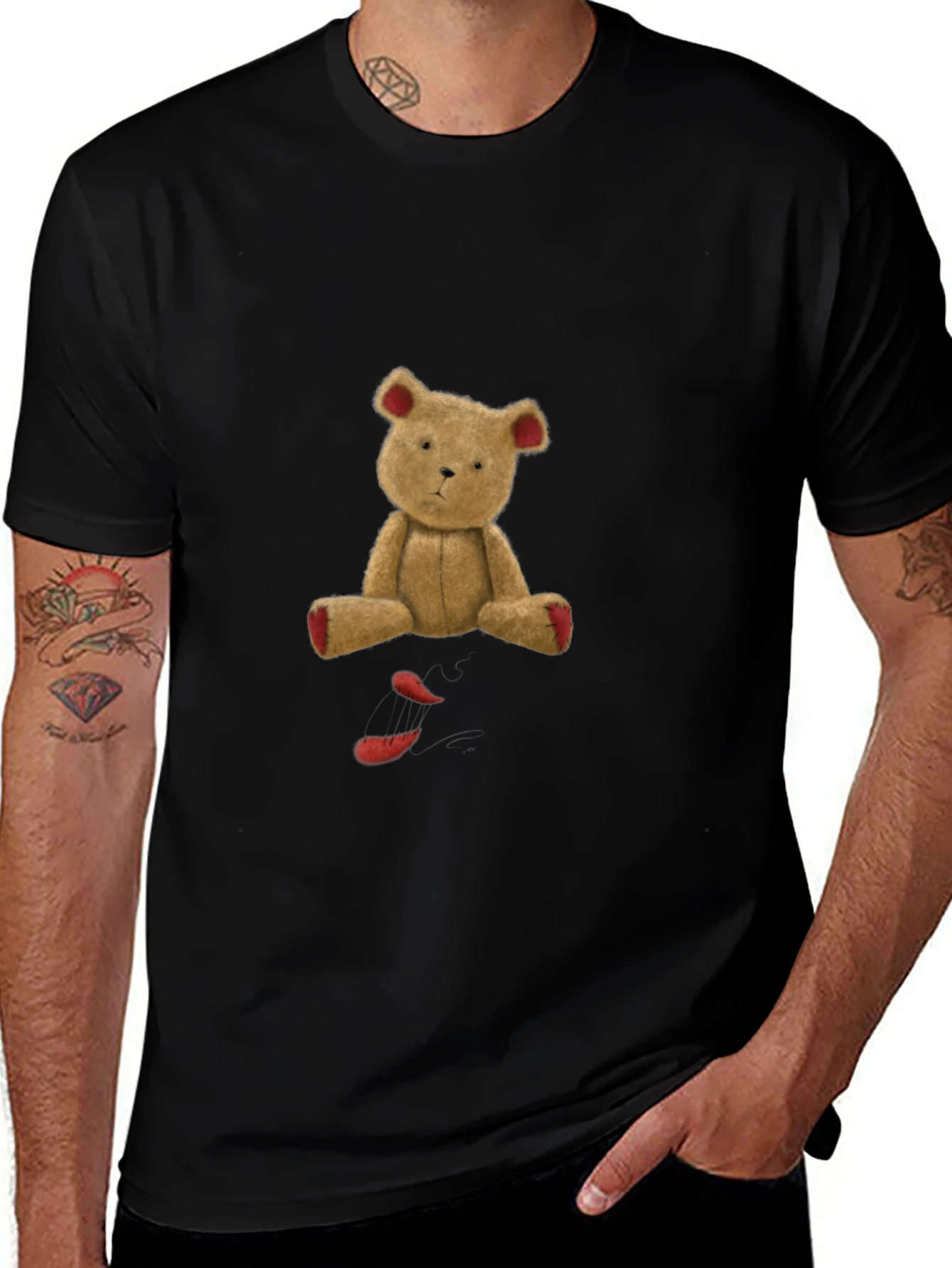 Teddy Bear Graphic Tee - Soft & Stylish