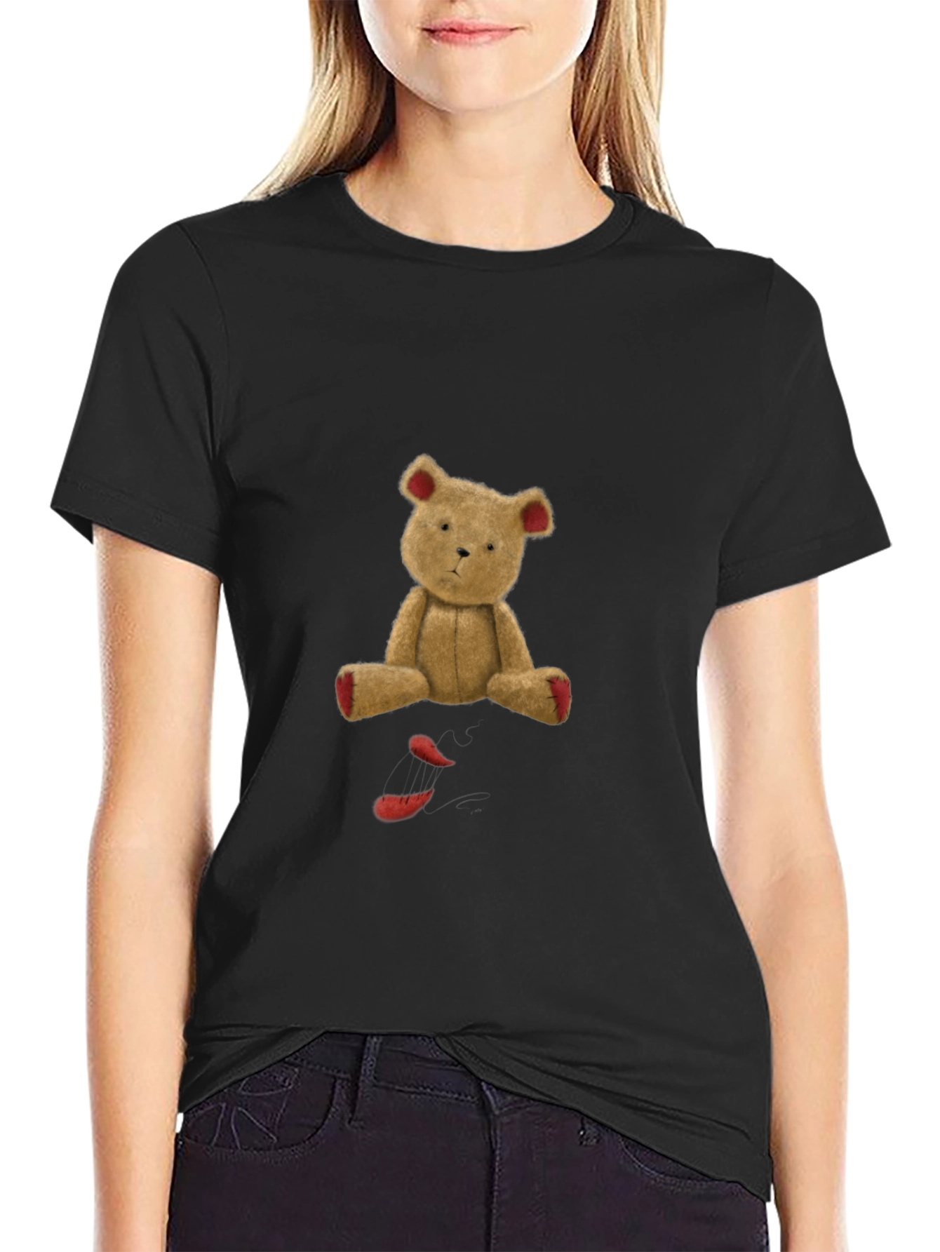 Teddy Bear Graphic Tee - Soft & Stylish
