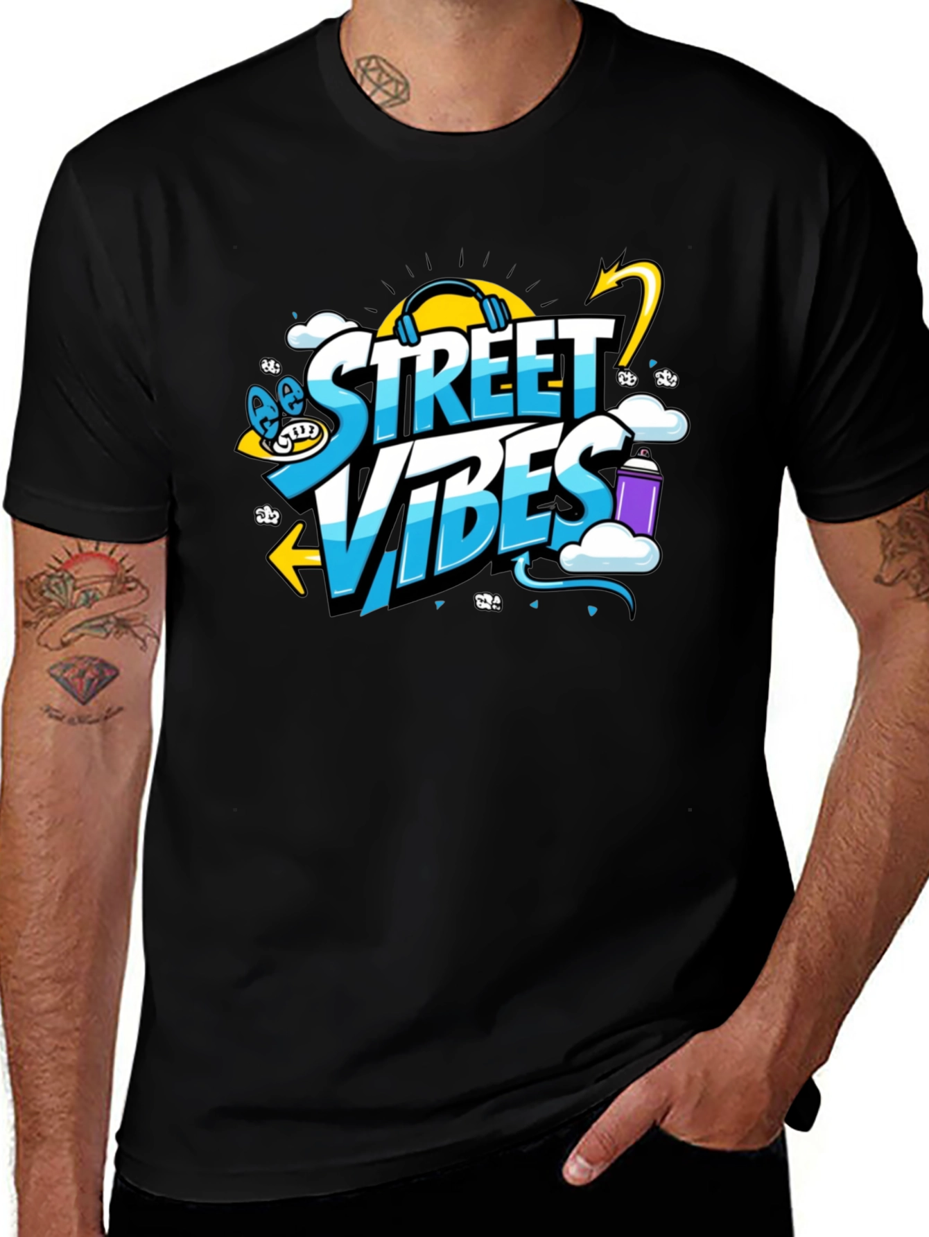 Street Vibes Graphic Tee - Urban Style