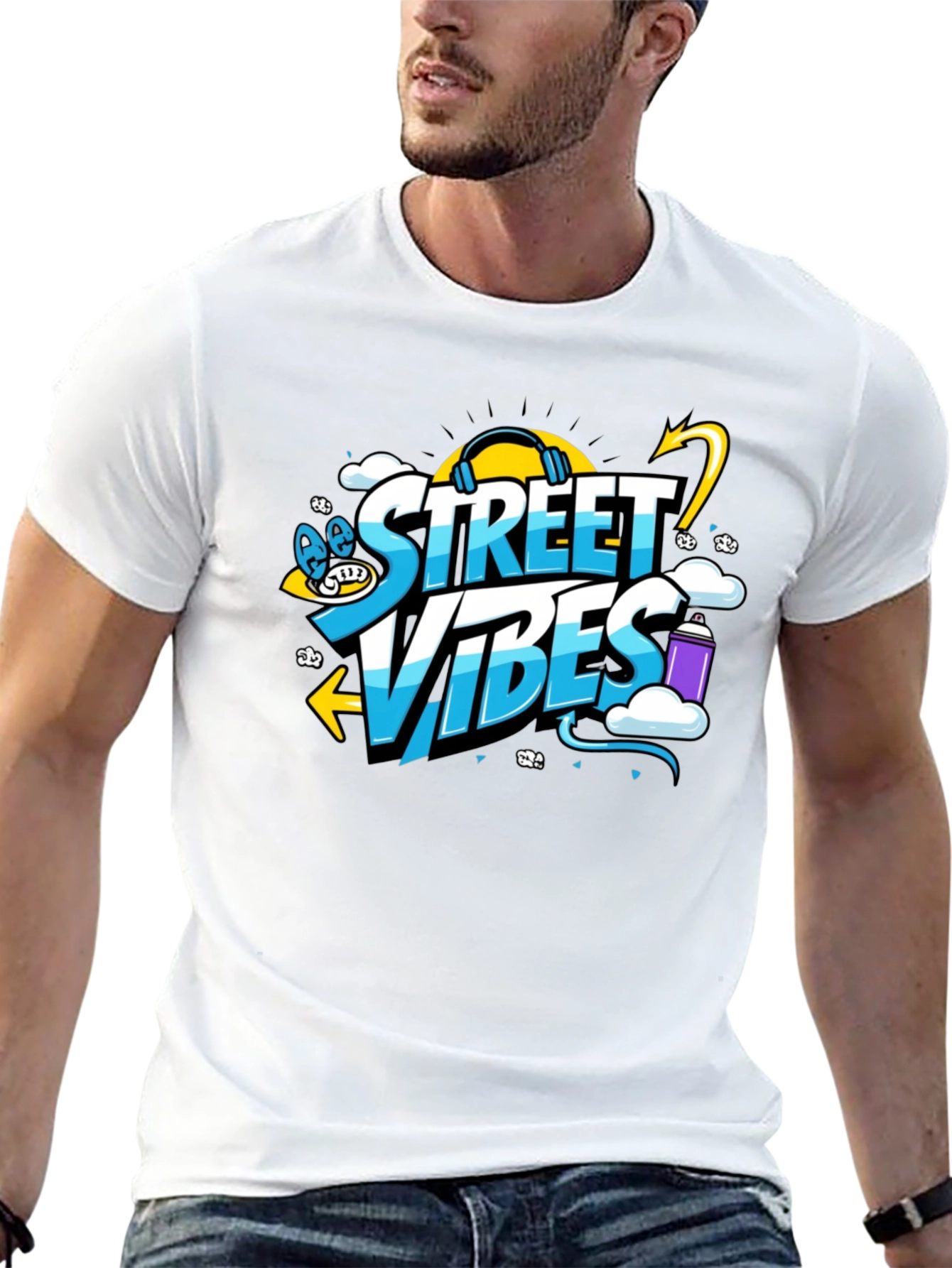 Street Vibes Graphic Tee - Urban Style