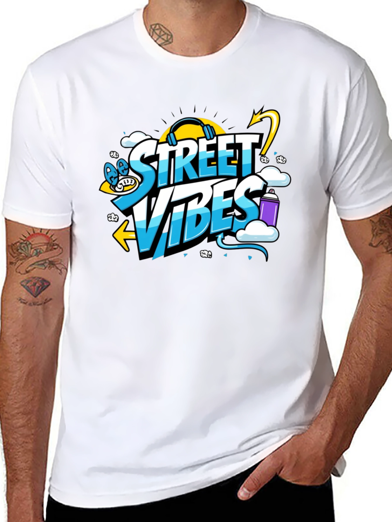Street Vibes Graphic Tee - Urban Style