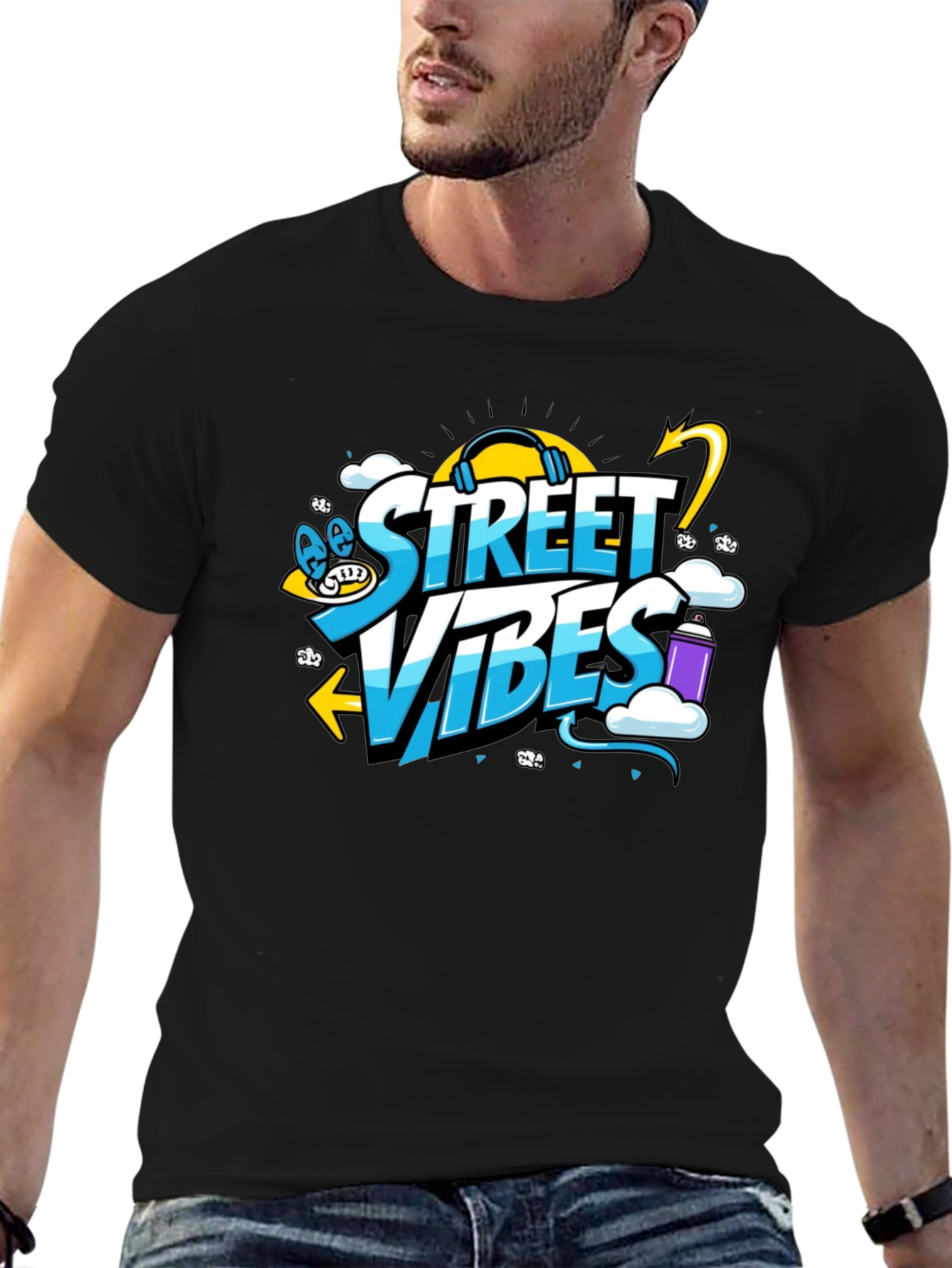Street Vibes Graphic Tee - Urban Style