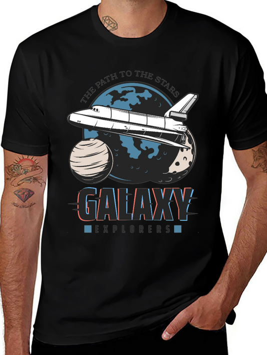 Galaxy Explorers Graphic Tee - Path to the Stars Shirt