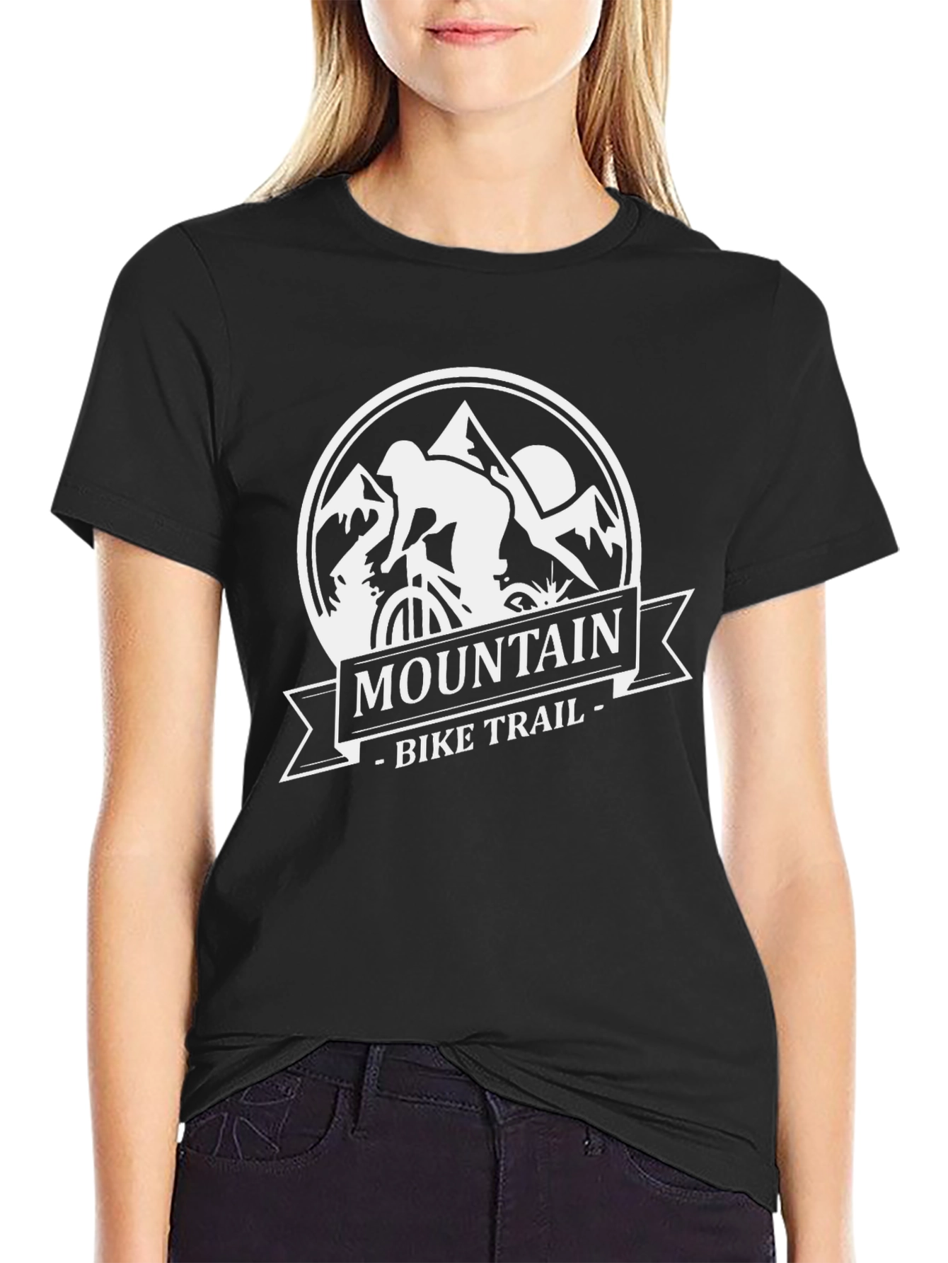 Mountain Bike Trail Graphic Tee