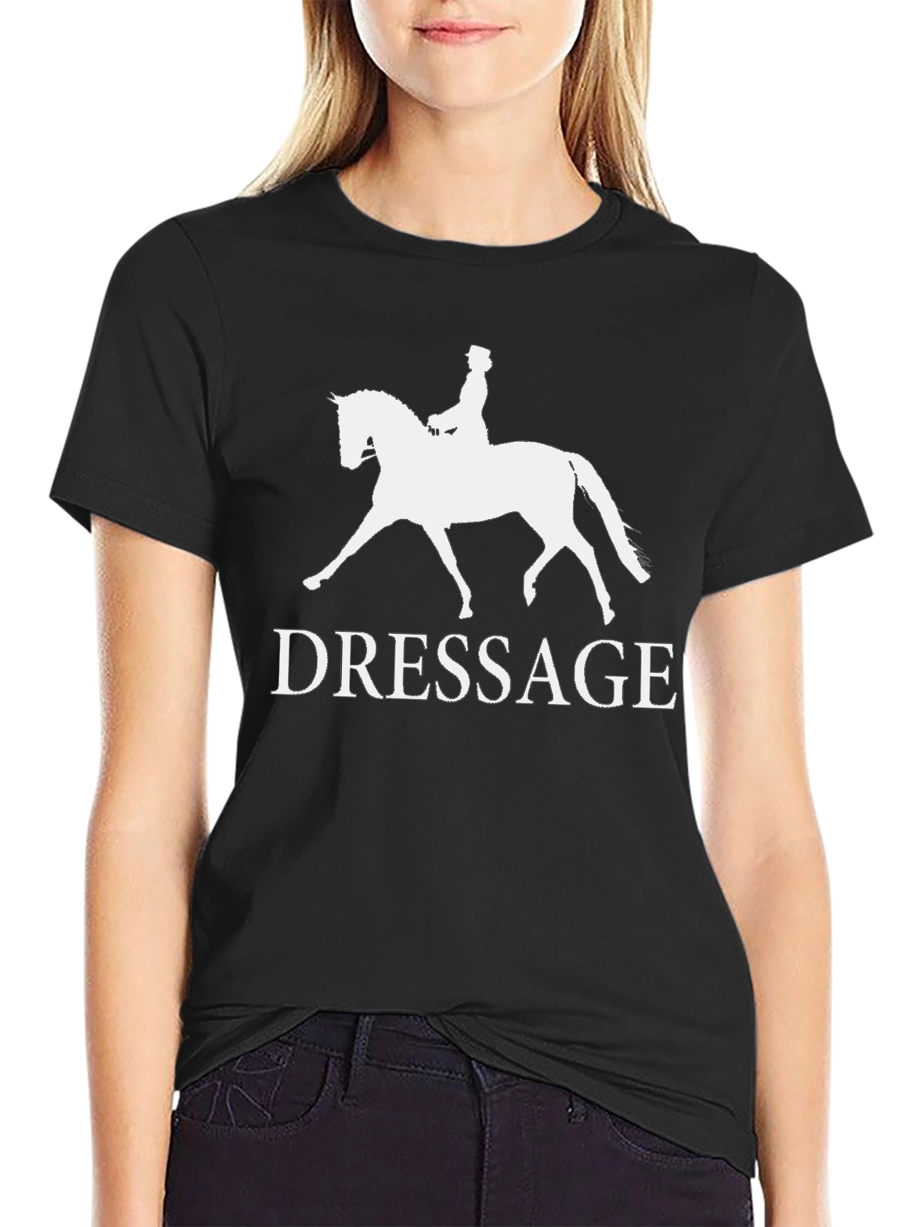 Dressage Horse Lover T-Shirt - Equestrian Rider Gift