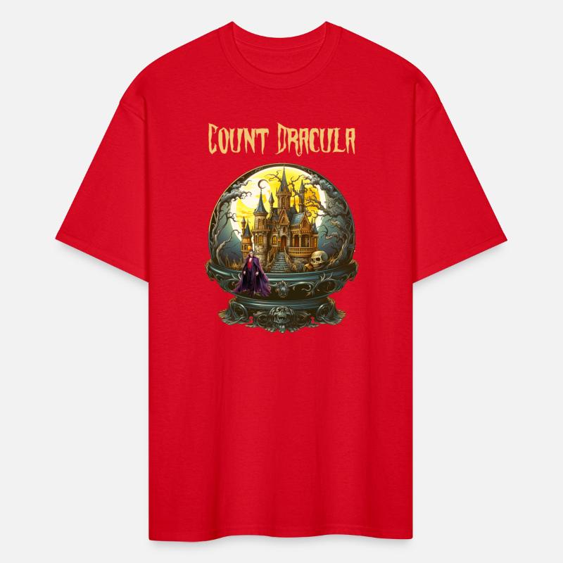 Halloween Count Dracula Castle Glass Ball