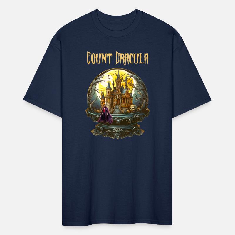Halloween Count Dracula Castle Glass Ball
