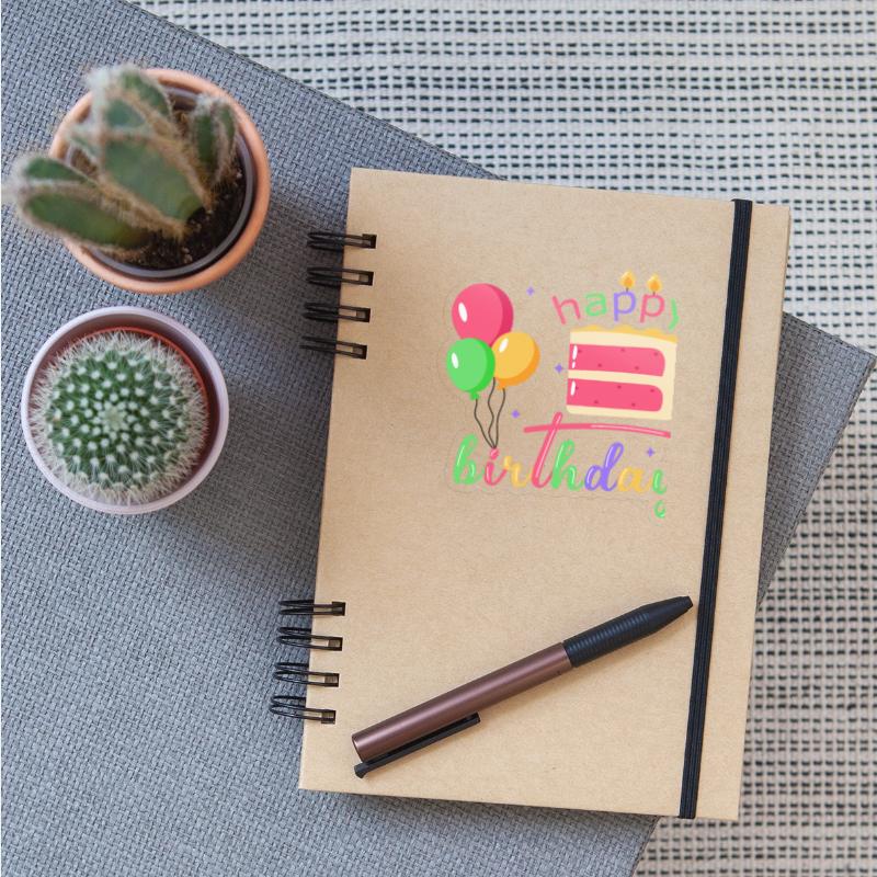 Happy Birthday Colorful Typography