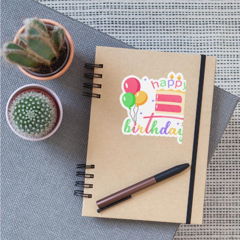 Happy Birthday Colorful Typography