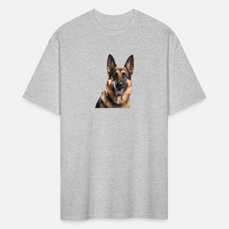Happy Black And Tan Ger Shepherd Alsatian