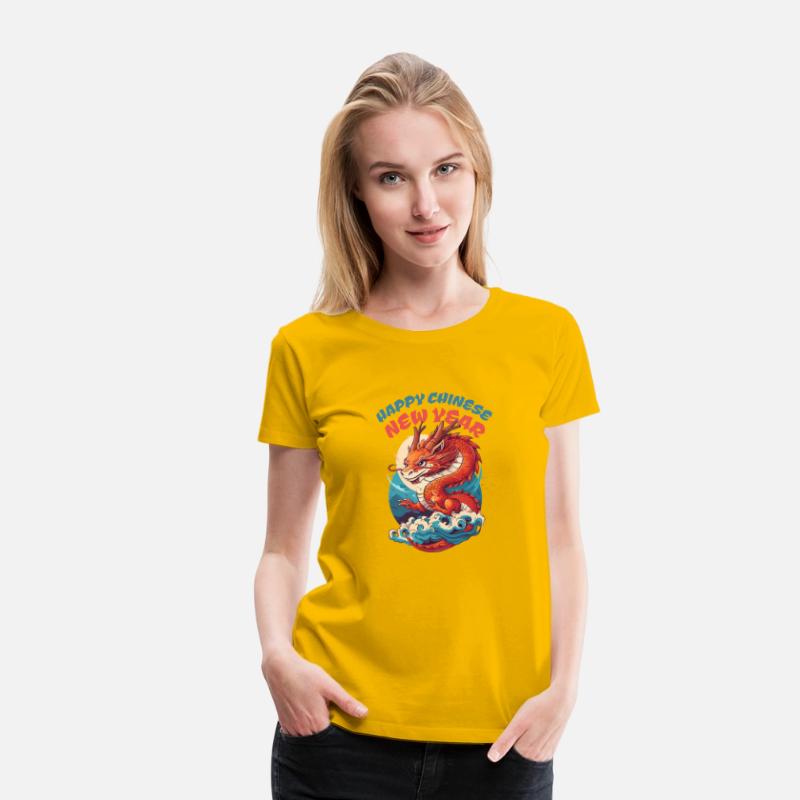 Happy Chinese New Year: Playful Little Dragon