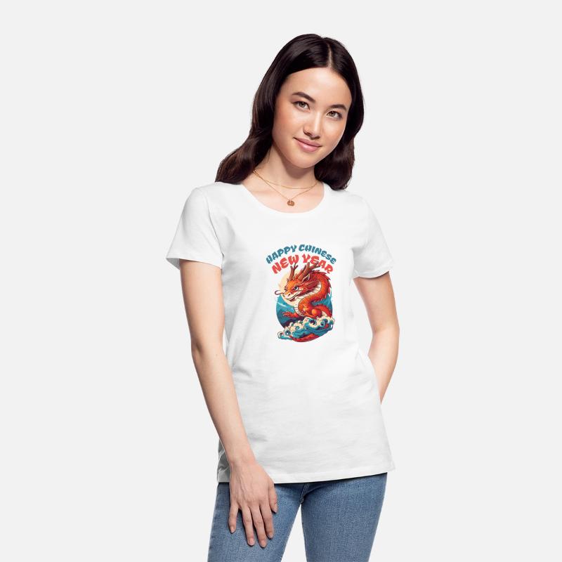 Happy Chinese New Year: Playful Little Dragon