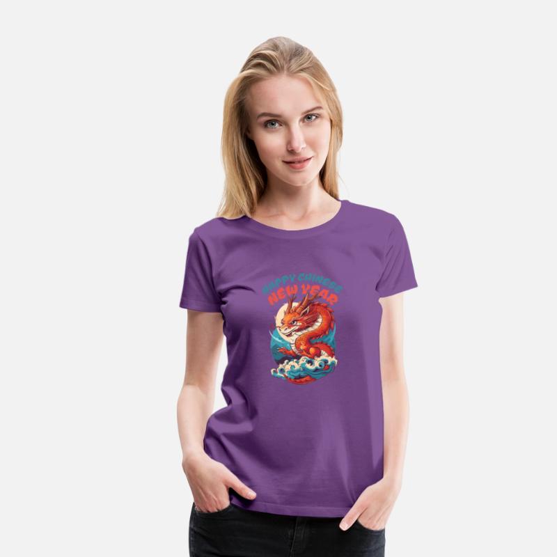 Happy Chinese New Year: Playful Little Dragon