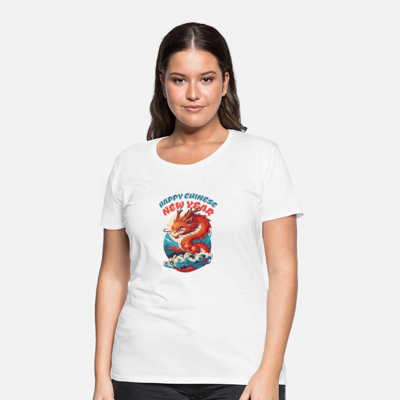 Happy Chinese New Year: Playful Little Dragon