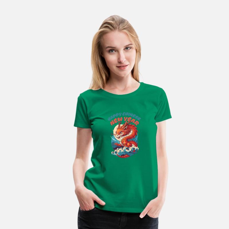 Happy Chinese New Year: Playful Little Dragon