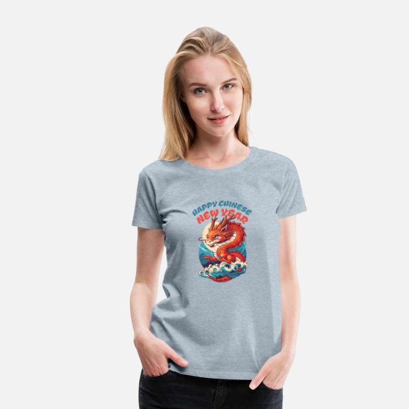 Happy Chinese New Year: Playful Little Dragon