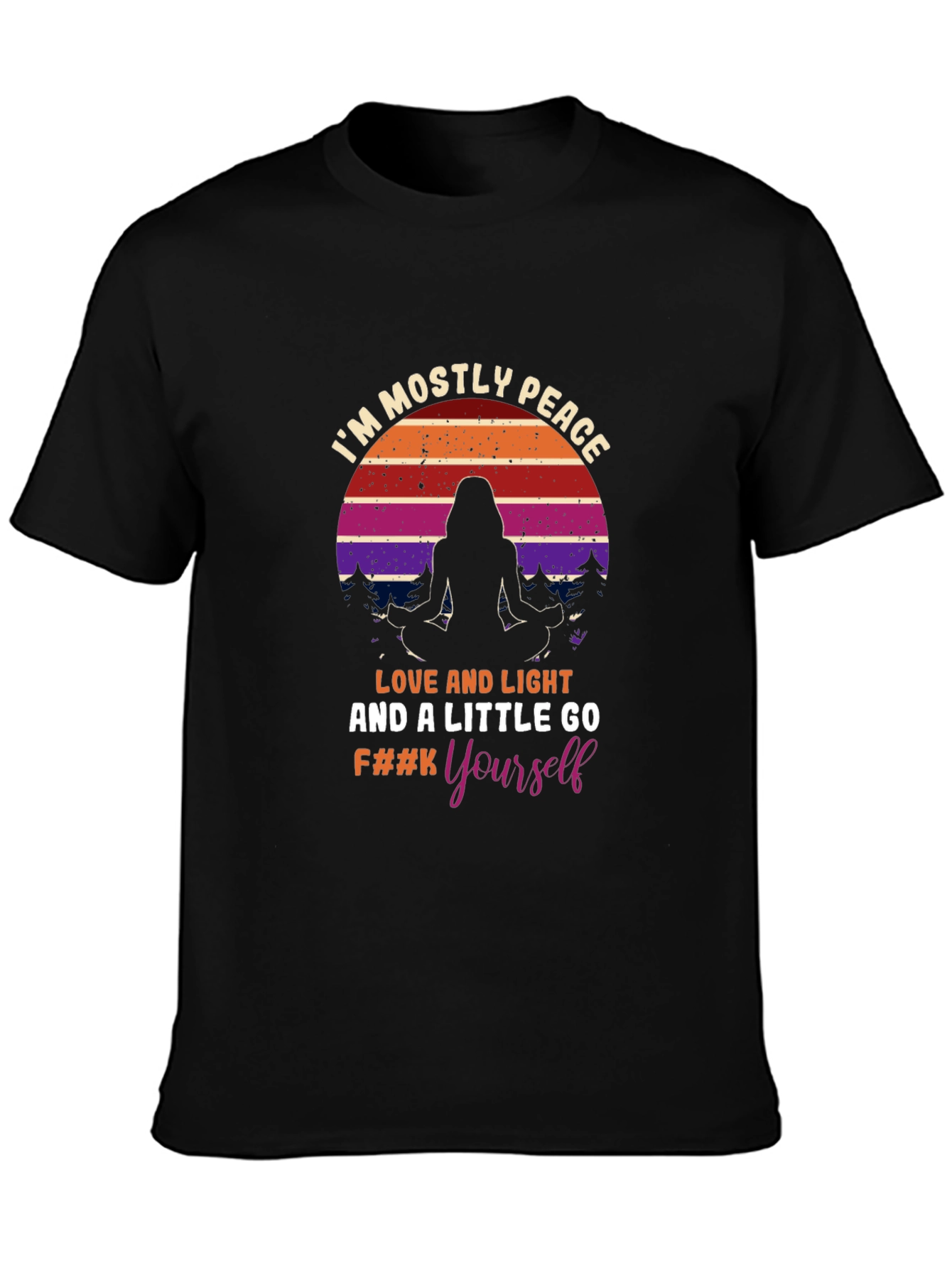 Peace Love Light Graphic T-Shirt