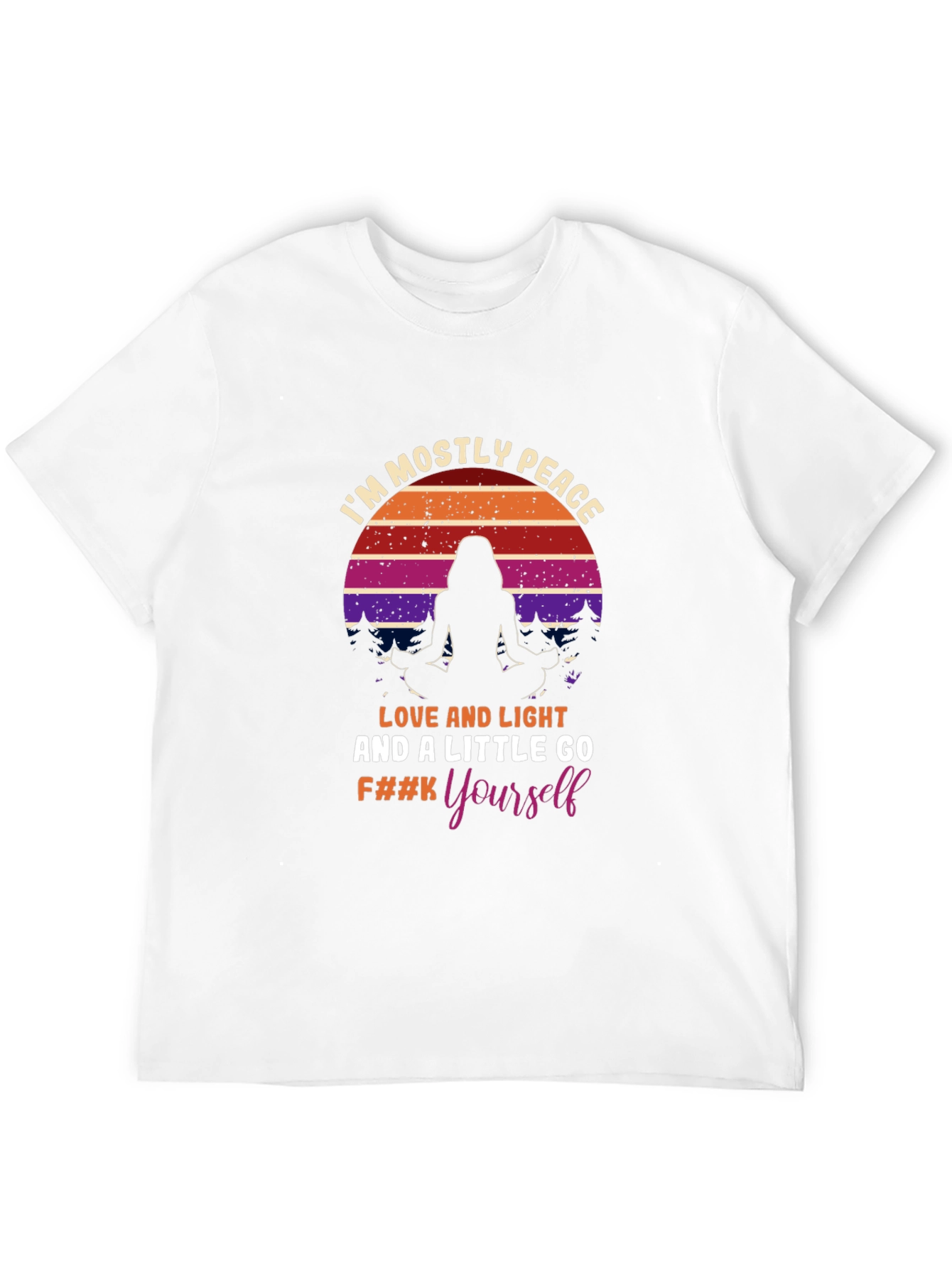 Peace Love Light Graphic T-Shirt